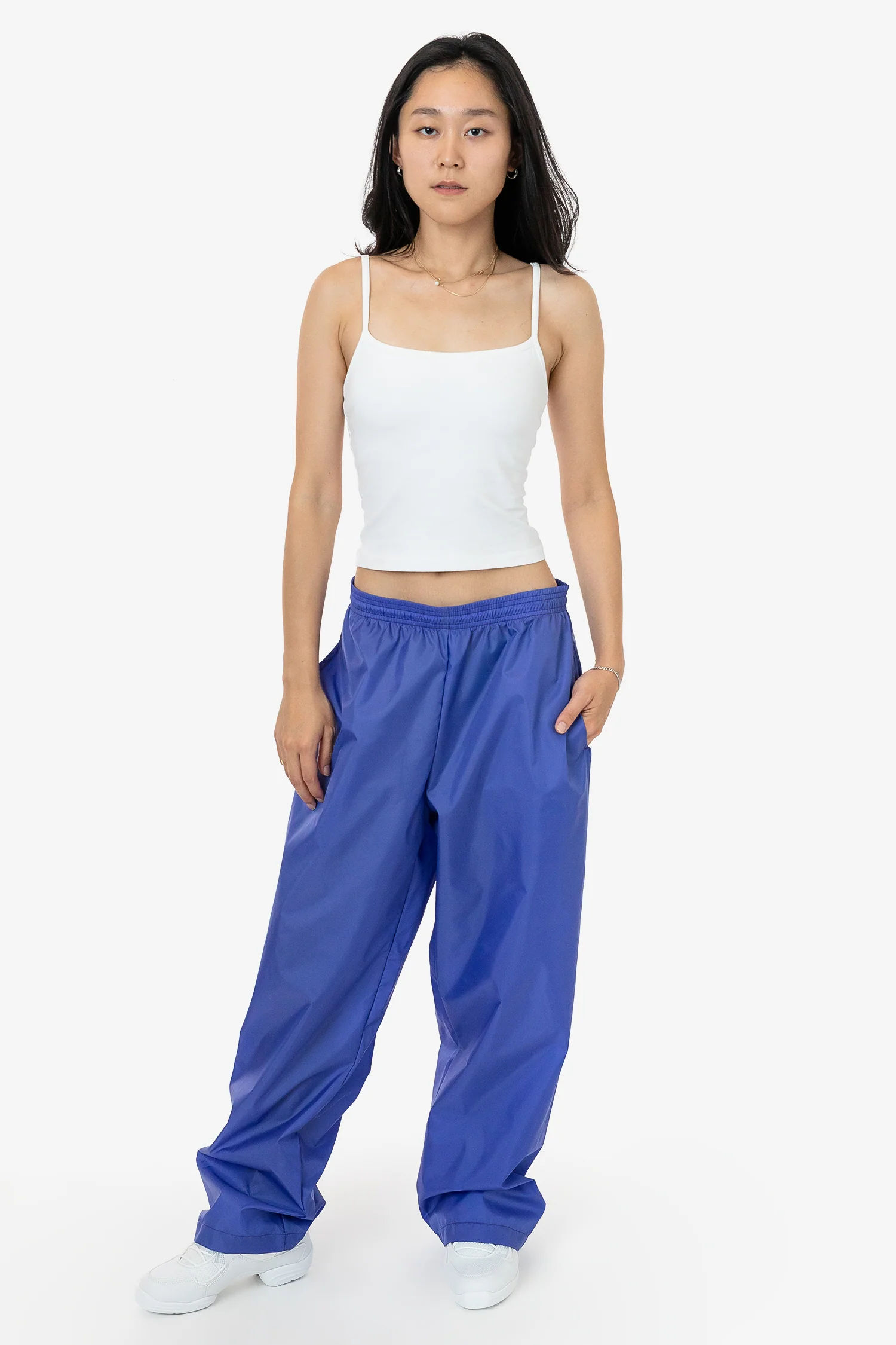 RNF445 Unisex - Lightweight Nylon Taffeta Wide Leg Pant - Image 12