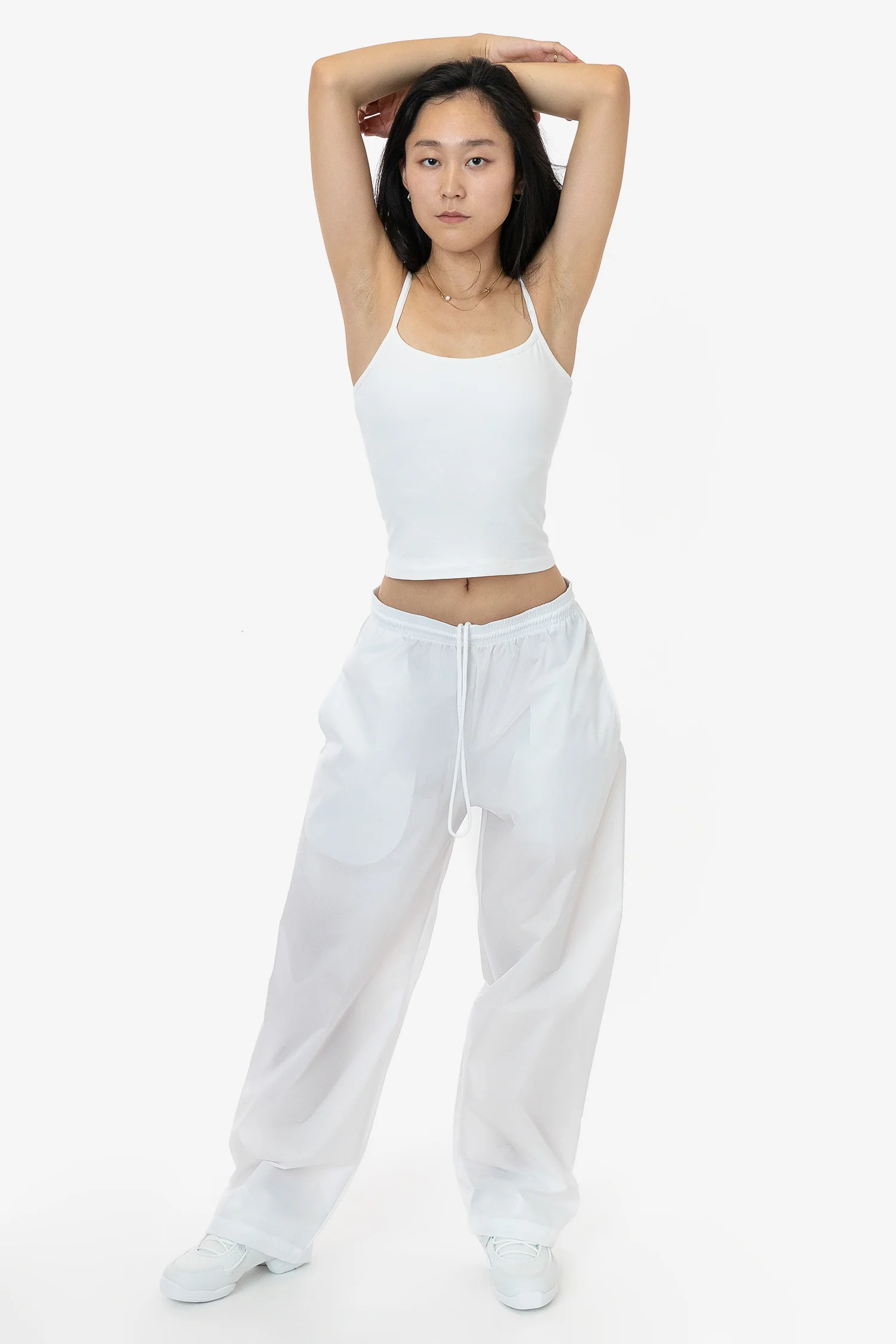 RNF445 Unisex - Lightweight Nylon Taffeta Wide Leg Pant - Image 17