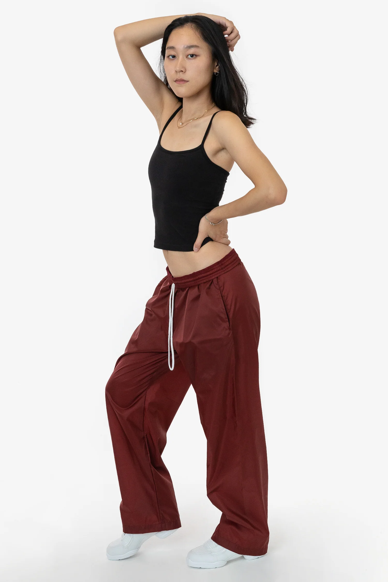 RNF445 Unisex - Lightweight Nylon Taffeta Wide Leg Pant - Image 18