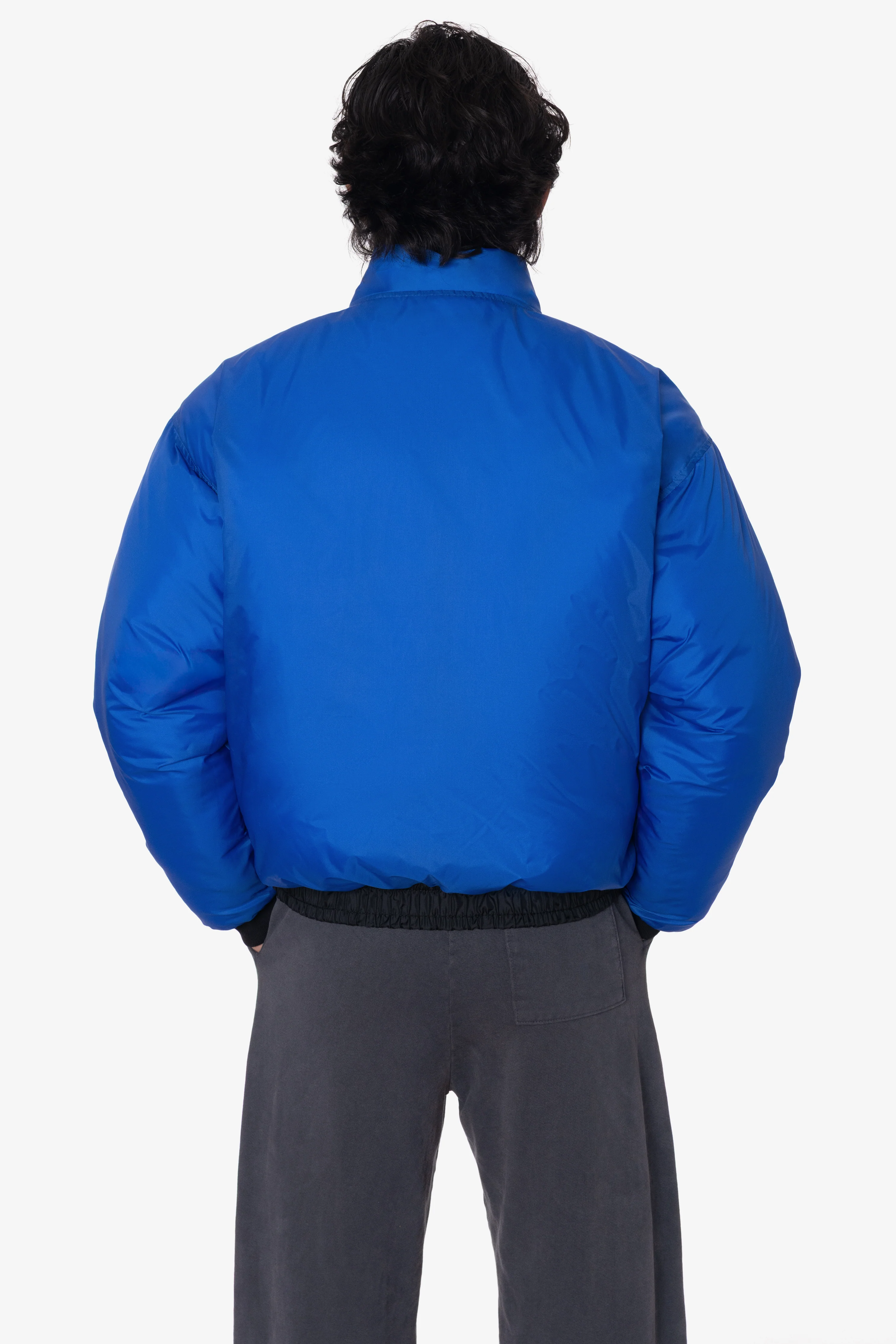 RNF455 - Nylon Taffeta Puffy Winter Jacket - Image 3