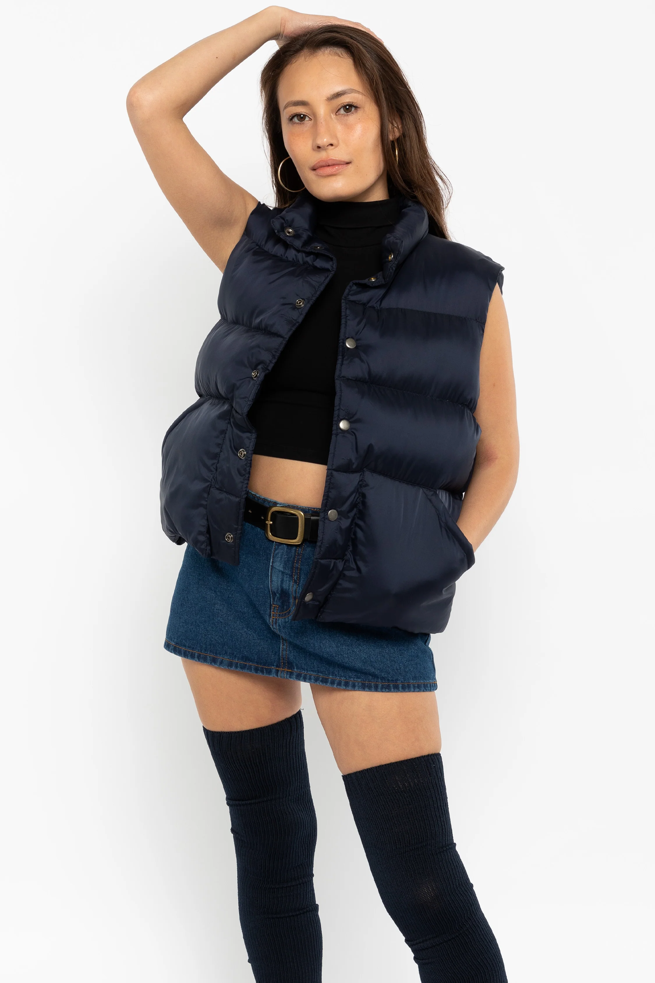 RNFP400 - Nylon Puffer Vest - Image 17