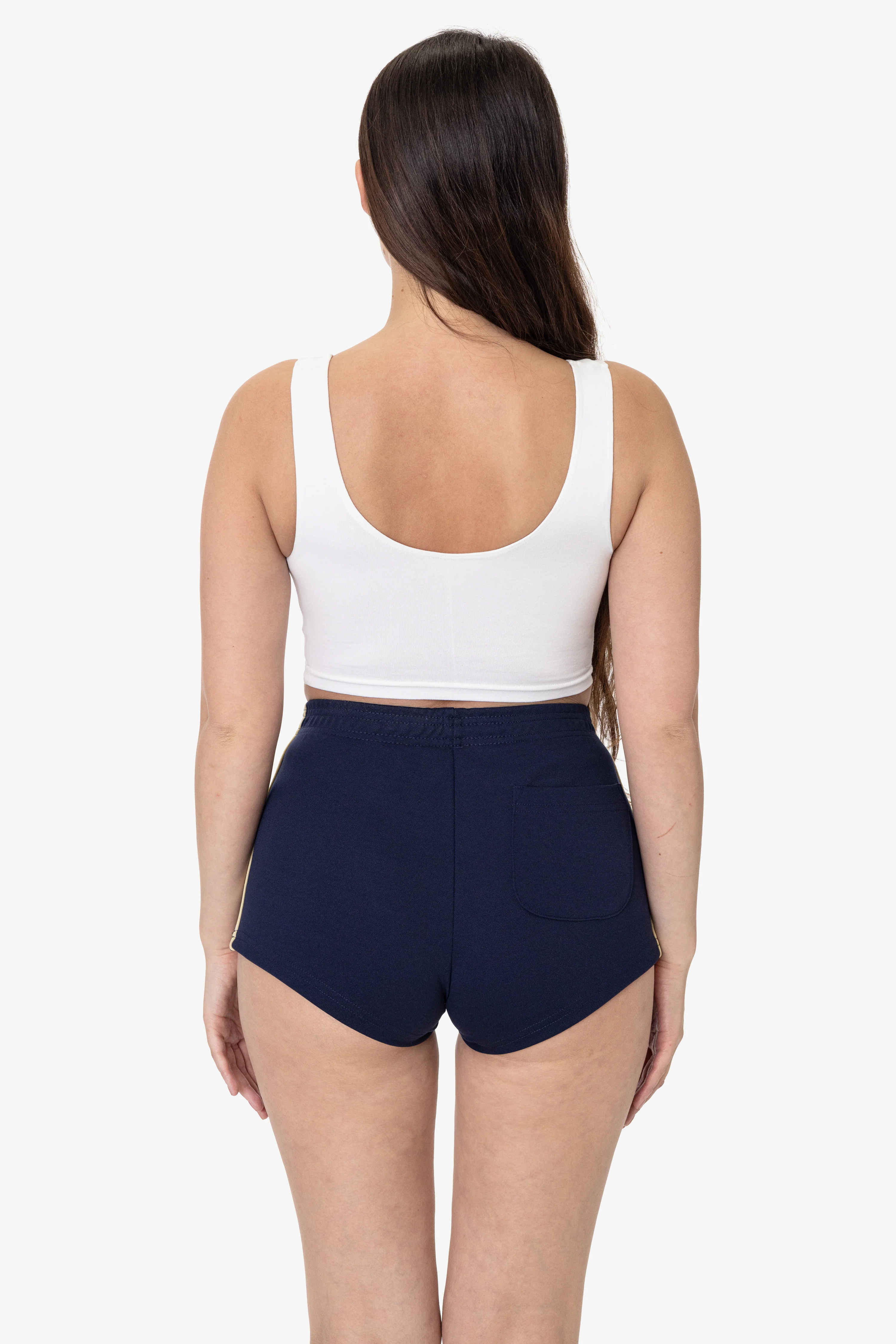 RNI3001 - Nylon Interlock Cheer Stripe Shorts - Image 4