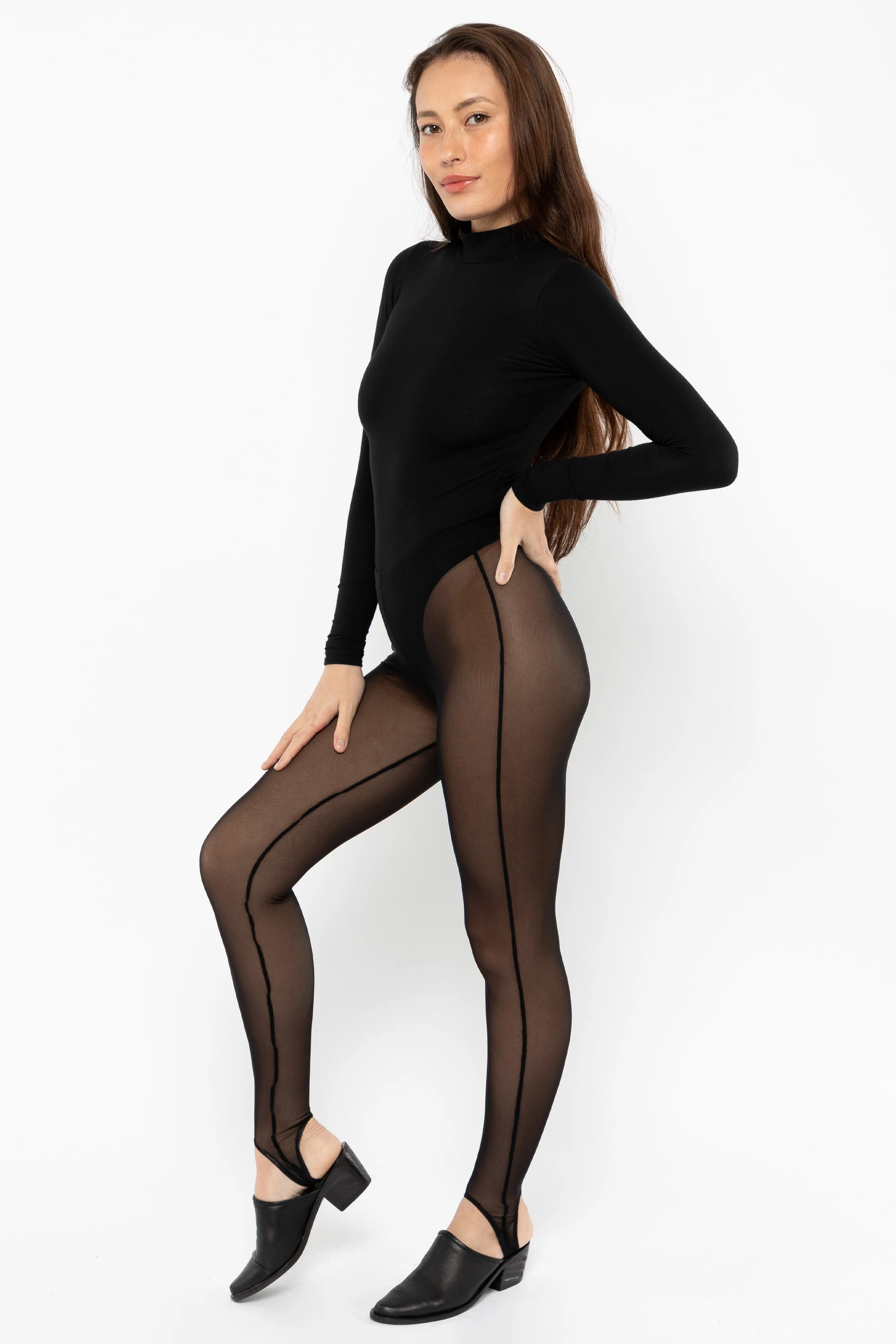 RNS3269 - Micro Mesh Stirrup Legging - Image 11