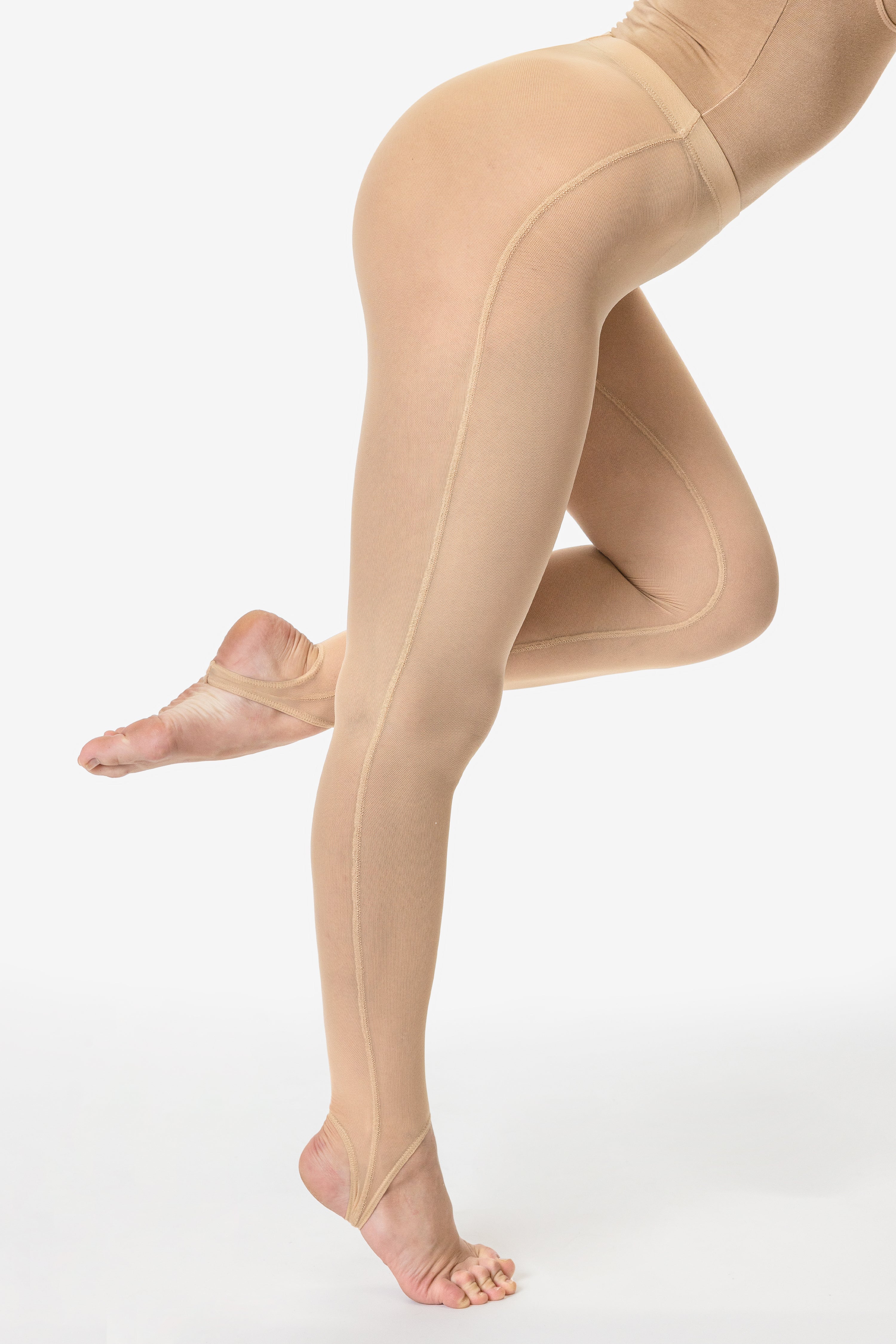RNS3269 - Micro Mesh Stirrup Legging - Image 3