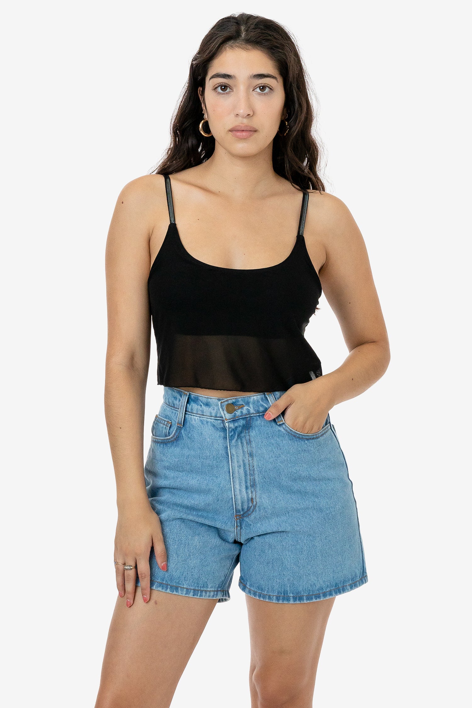 RNS778 - Micro Mesh Spaghetti Tank - Image 8