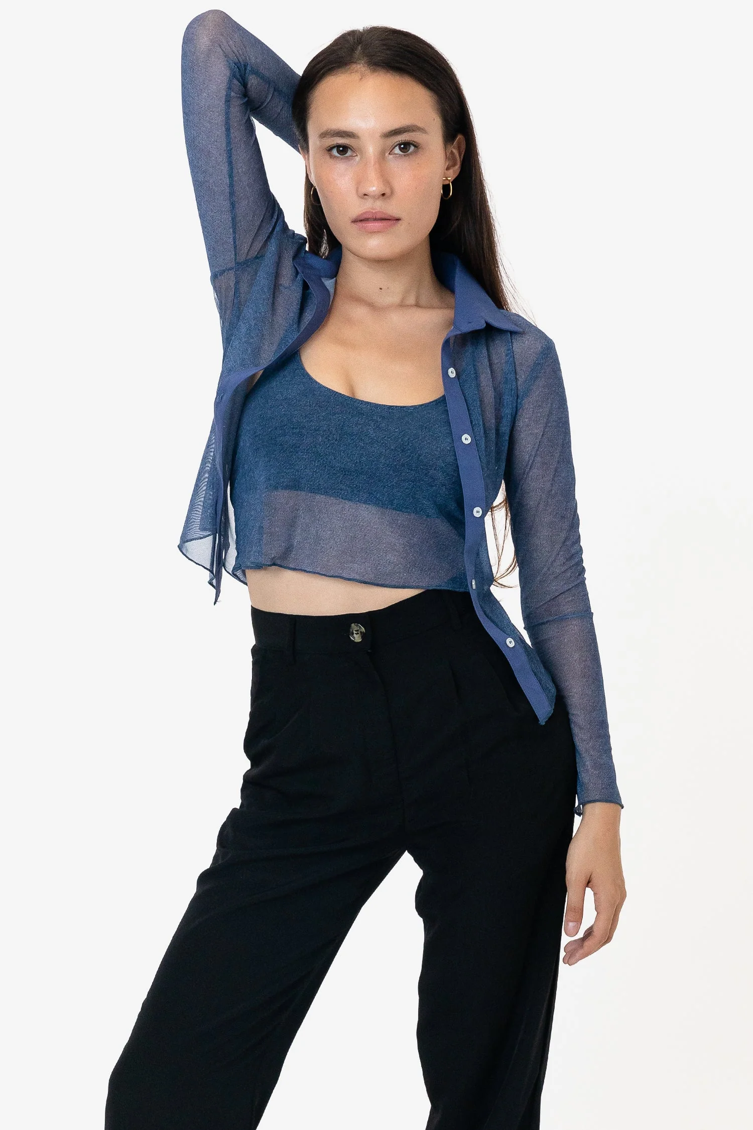 RNS778P - Printed Micro Mesh Spaghetti Tank - Image 19