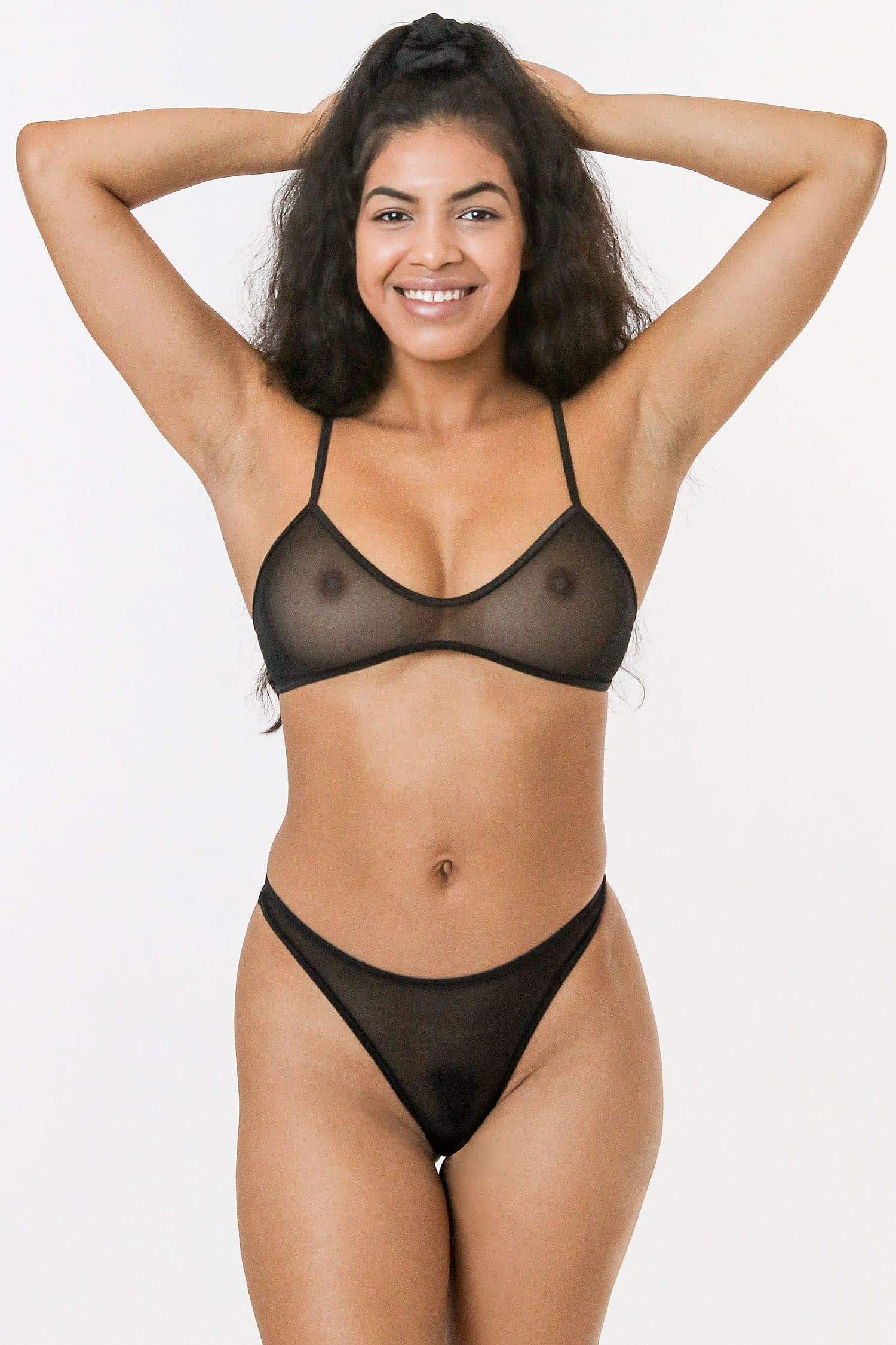 RNS90 - Micro Mesh Thong Panty - Image 9
