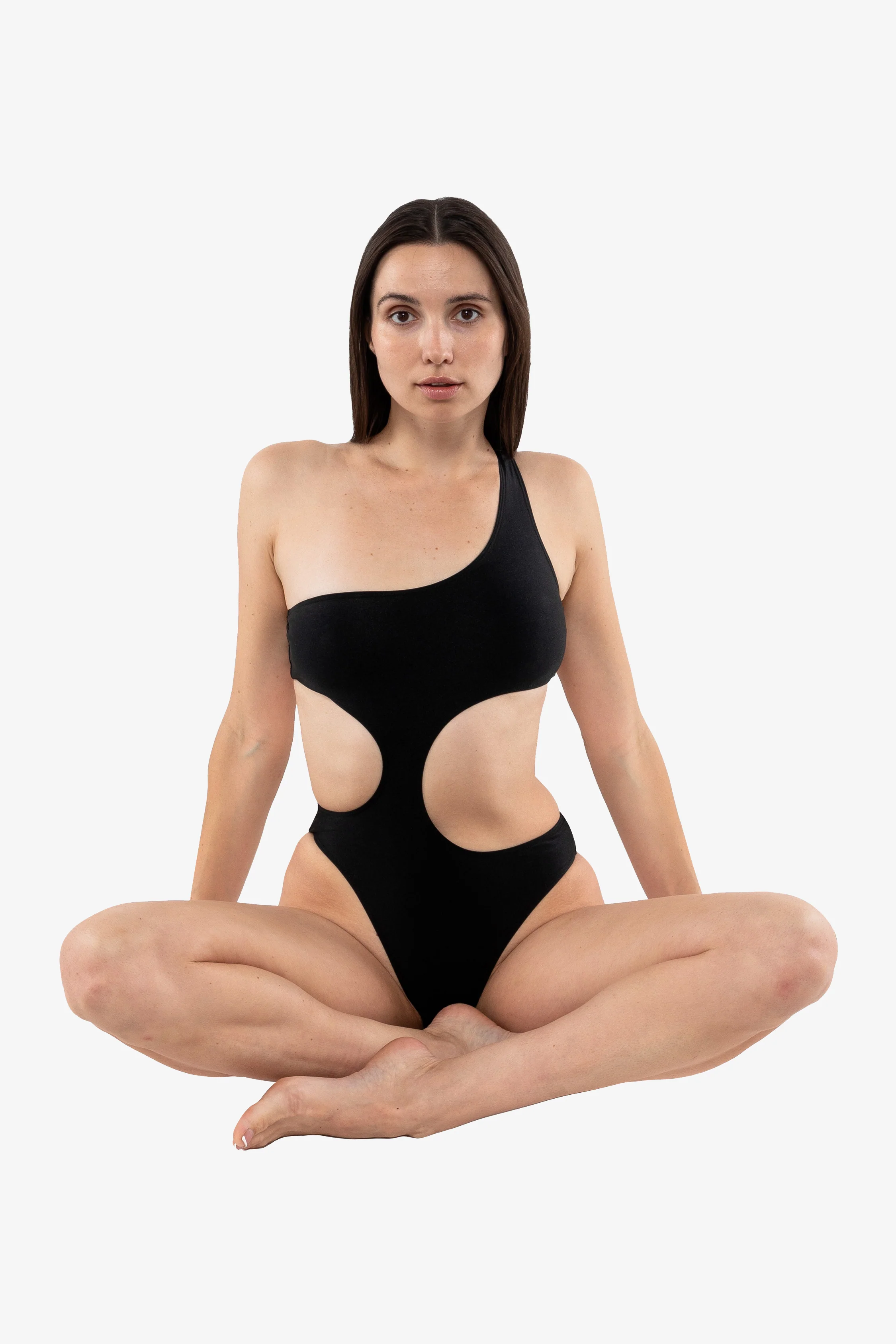 RNT120 - Asymmetrical One Piece Swimsuit - Image 10