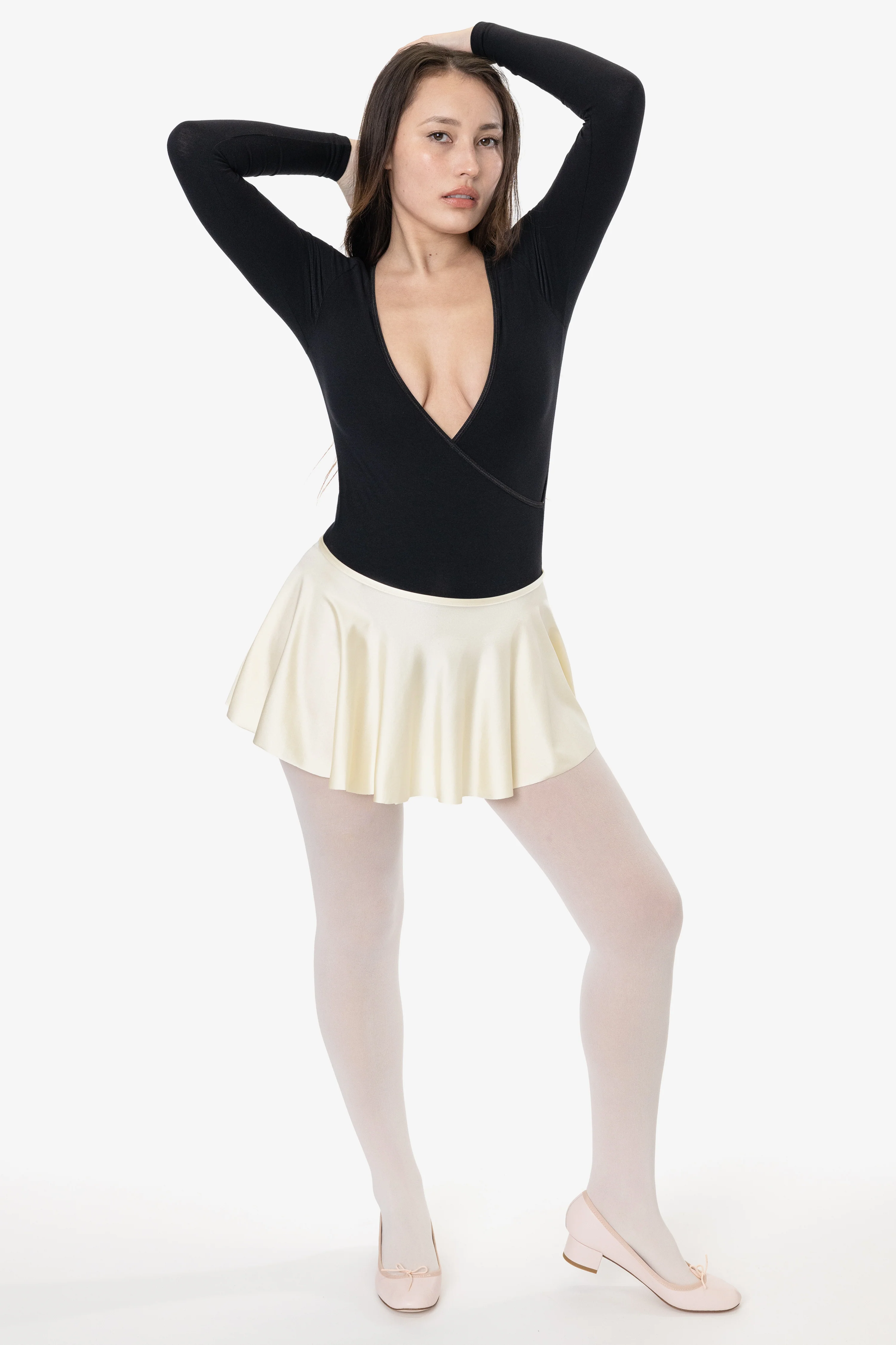 RNT300 - Nylon Tricot Circle Skirt - Image 9