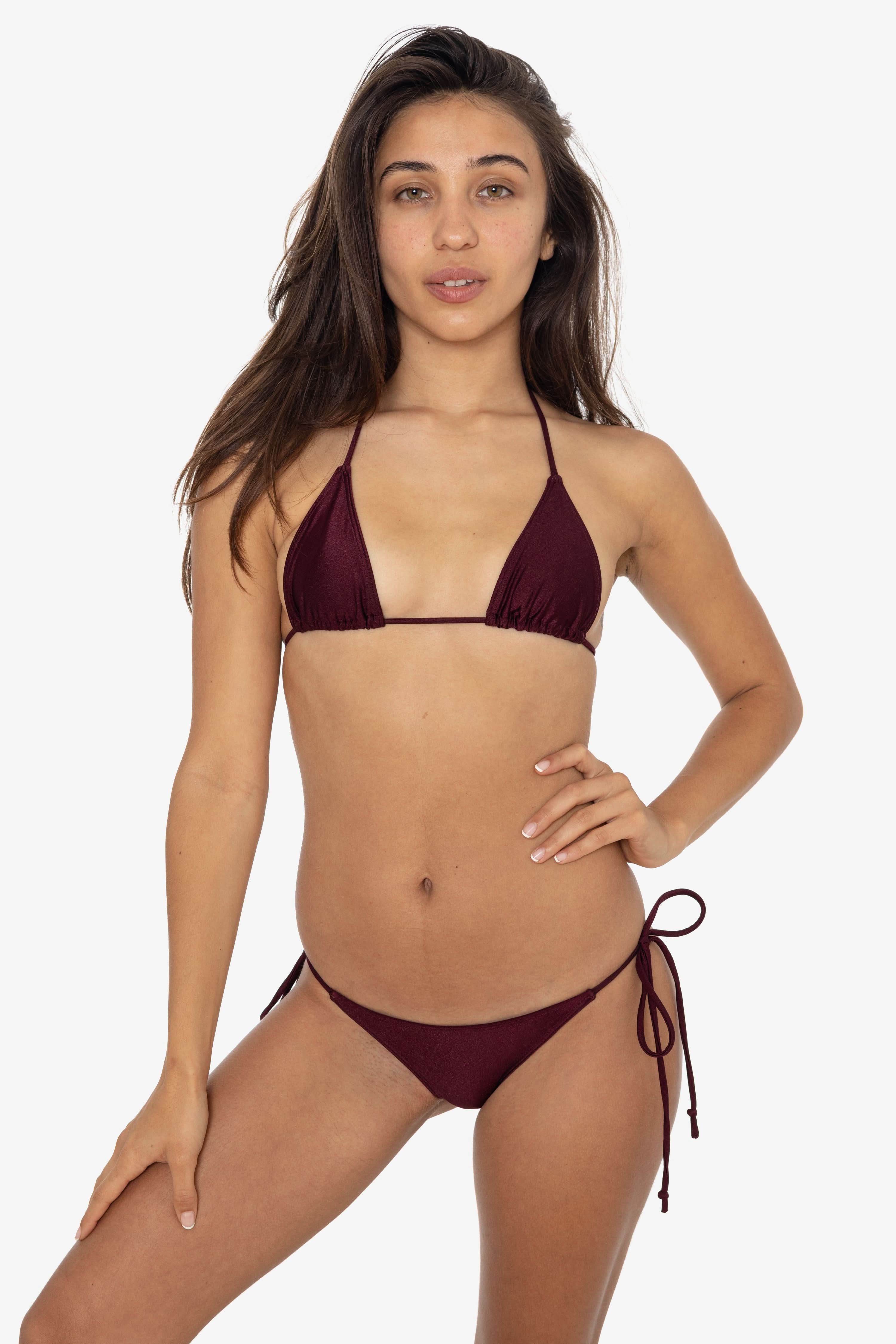 RNT3044 - Nylon Tricot Low Rise Bikini Bottom - Image 4