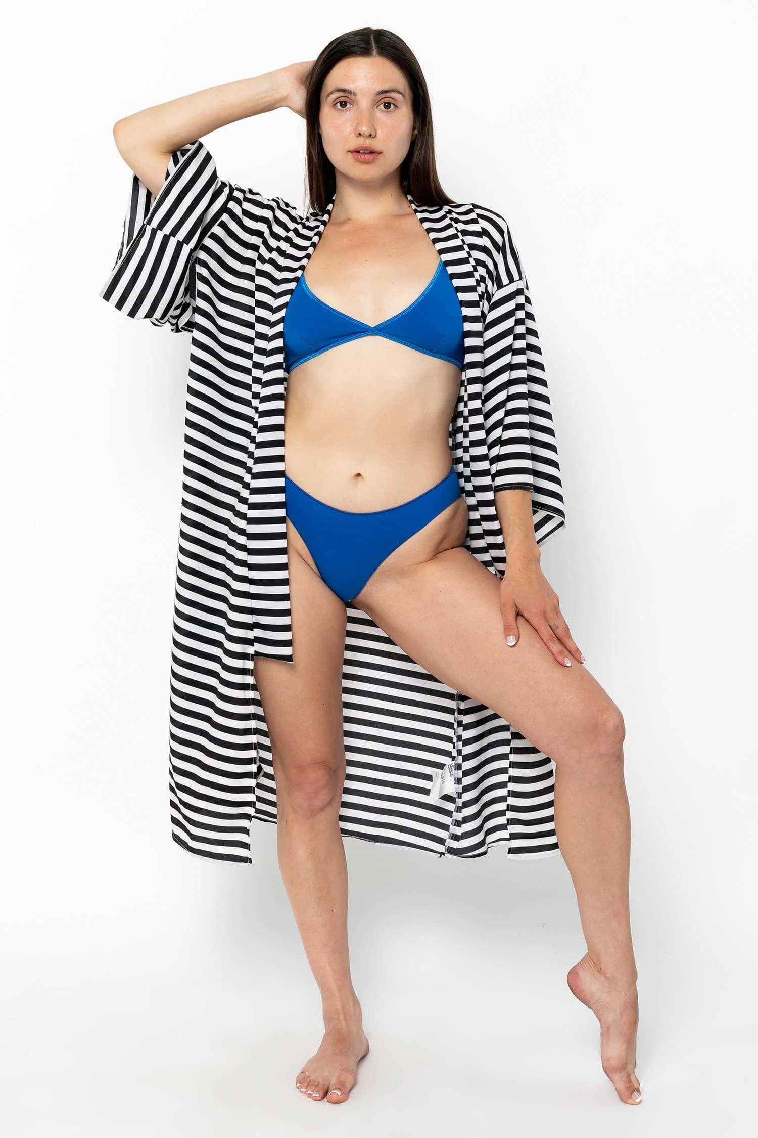 RPCH01 - Printed Chiffon Kimono Robe - Image 3