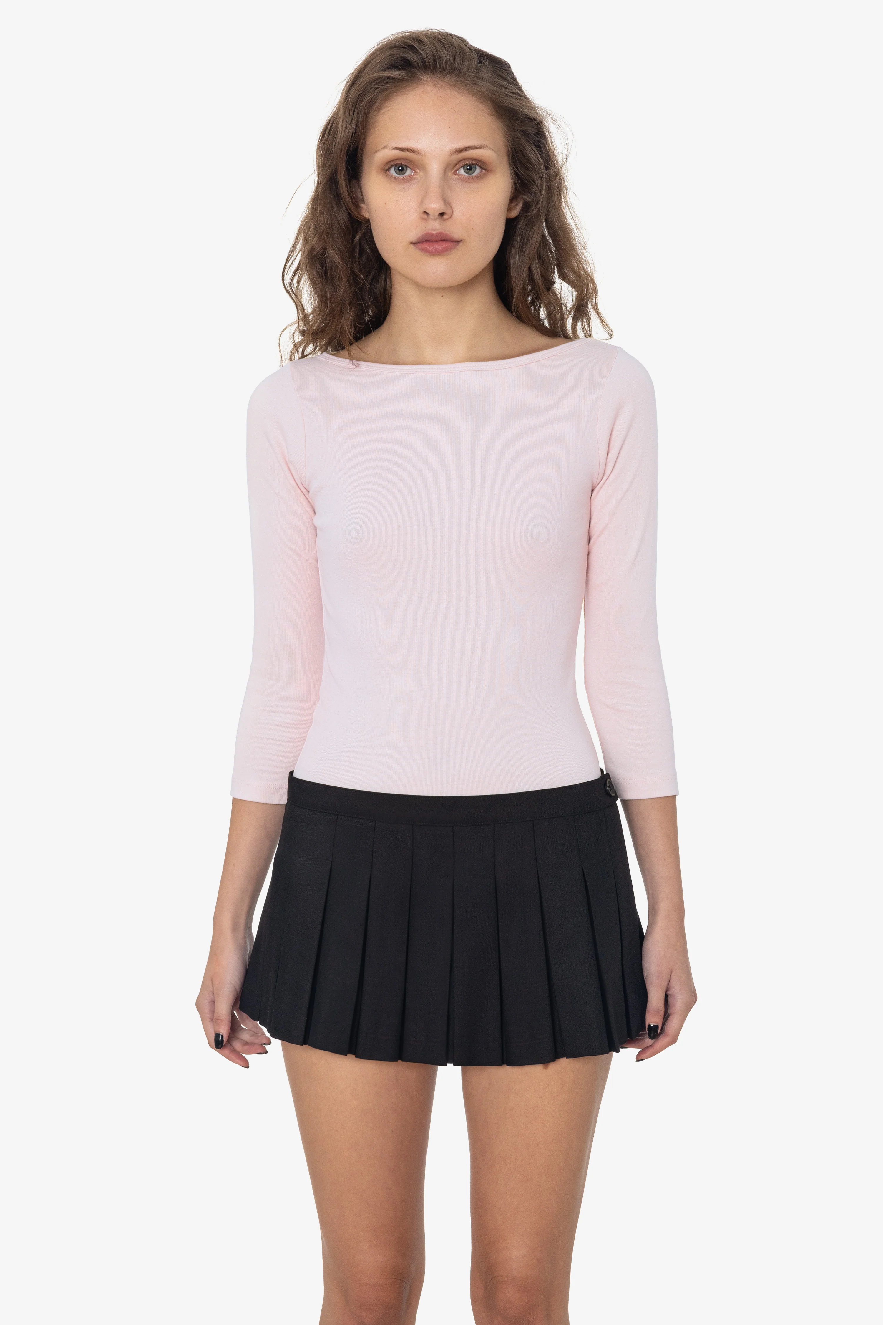 RPR301 - Micro Mini Box Pleat Wrap Skirt - Image 4
