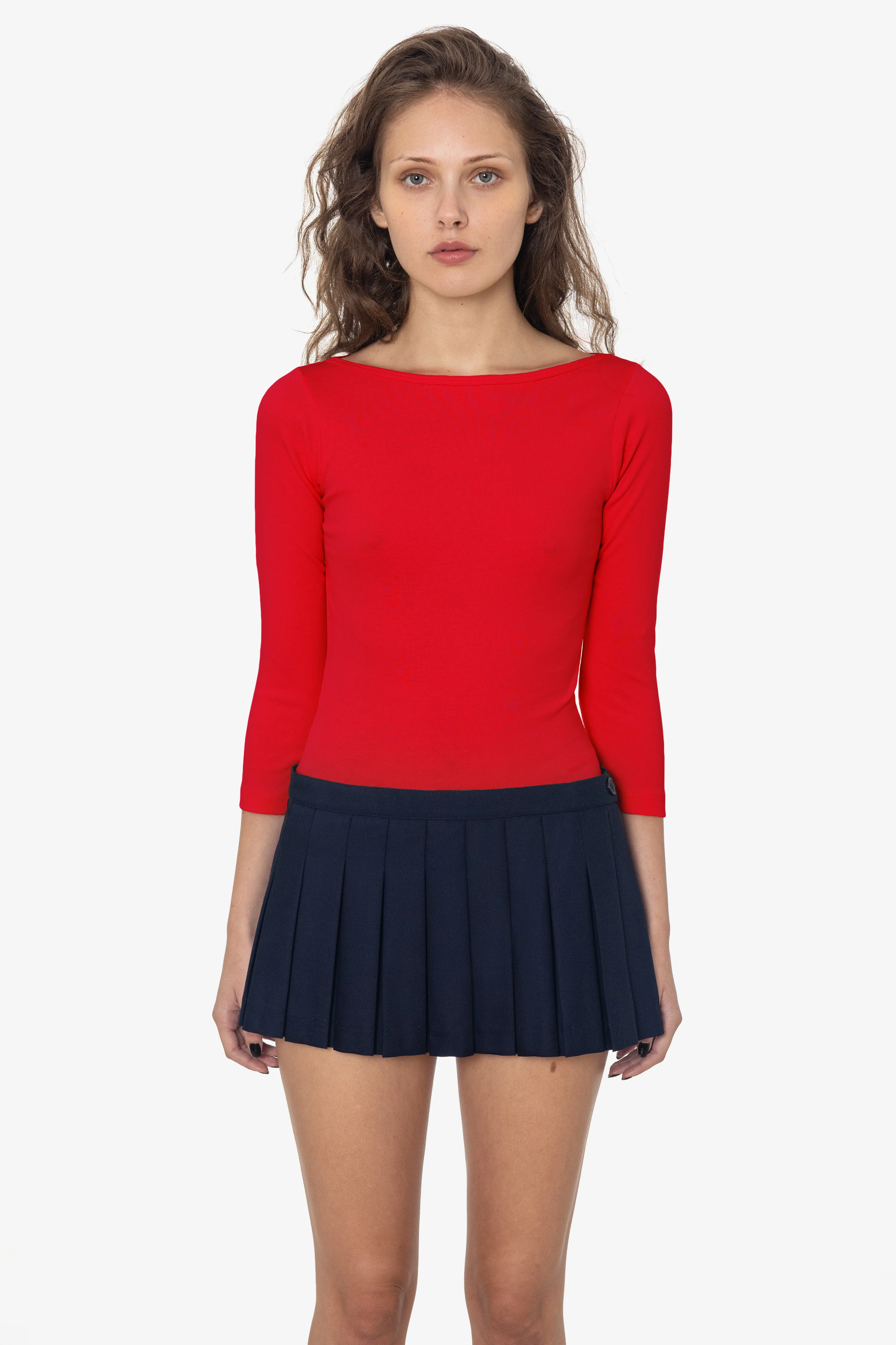 RPR301 - Micro Mini Box Pleat Wrap Skirt - Image 5