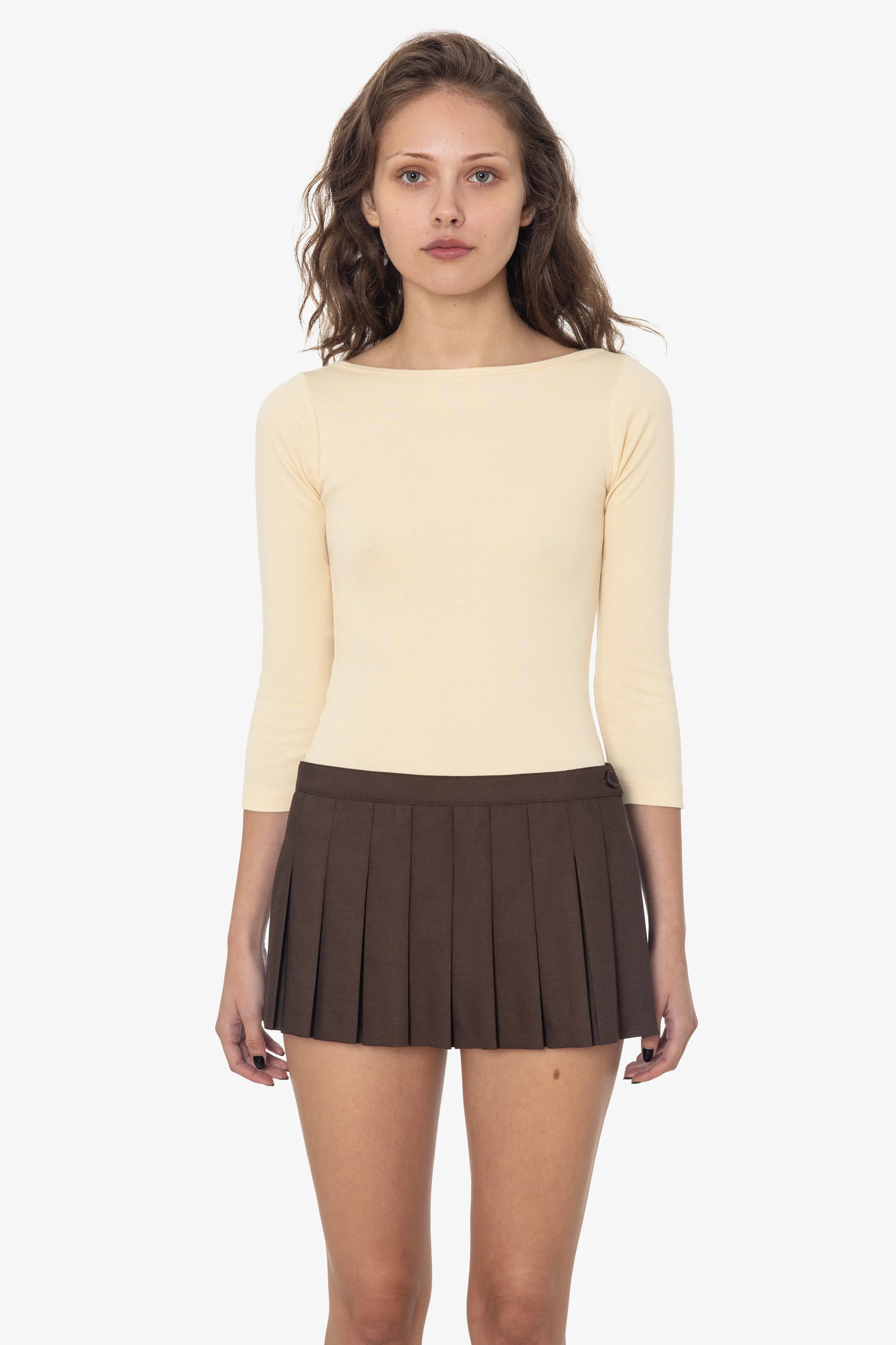 RPR301 - Micro Mini Box Pleat Wrap Skirt - Image 7