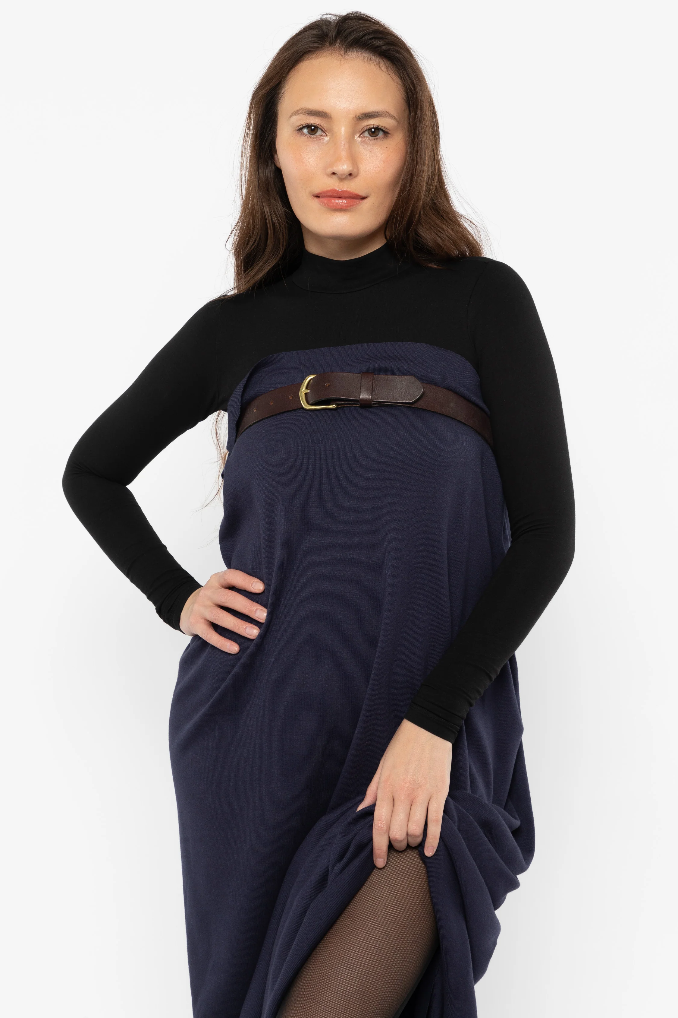 RSALBT02 - Unisex Arrow Buckle Leather Belt - Image 16