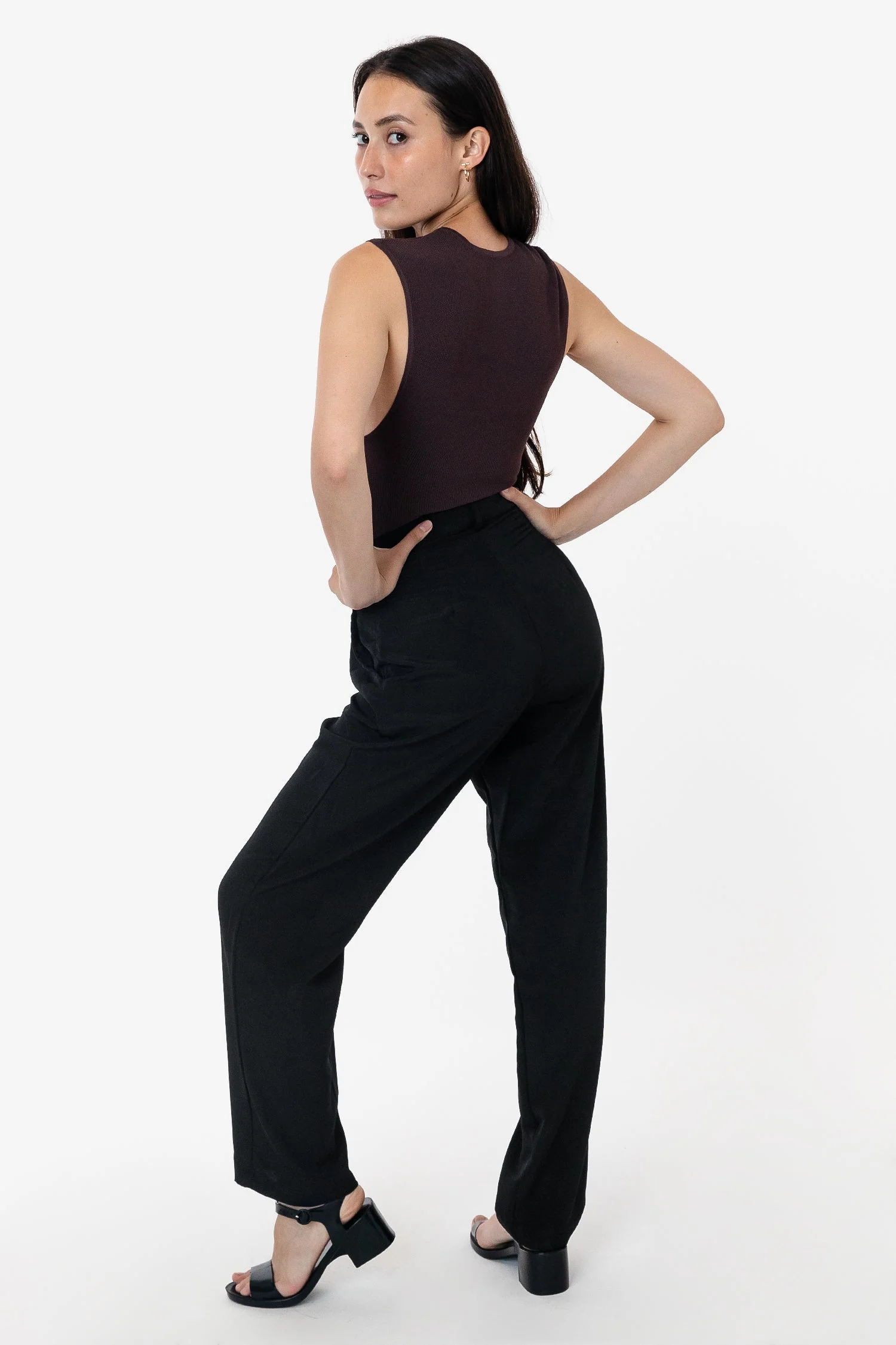 RSAPP350 - Poly Pleated Straight Leg Pant - Image 10