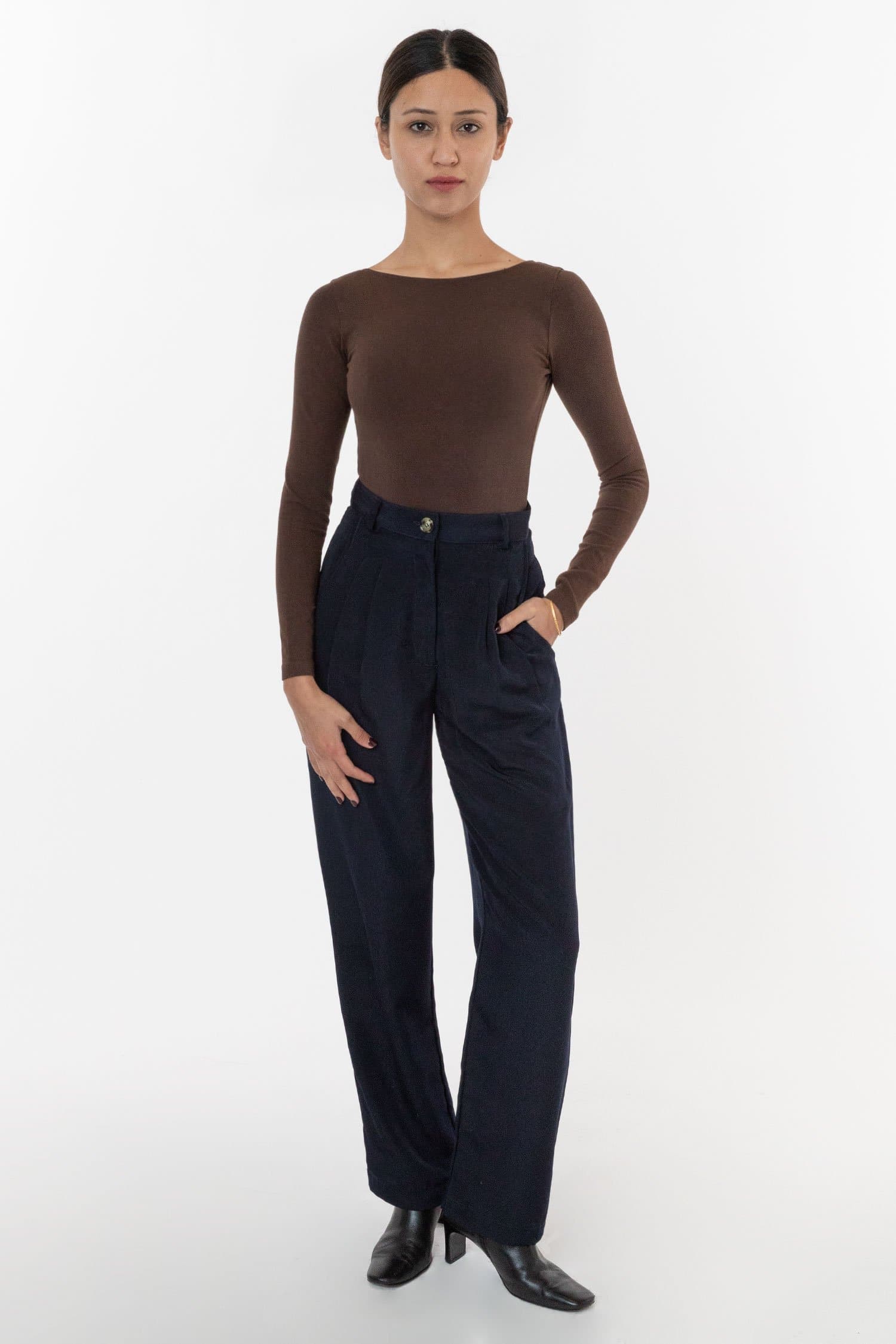 RSAPP350 - Poly Pleated Straight Leg Pant - Image 14