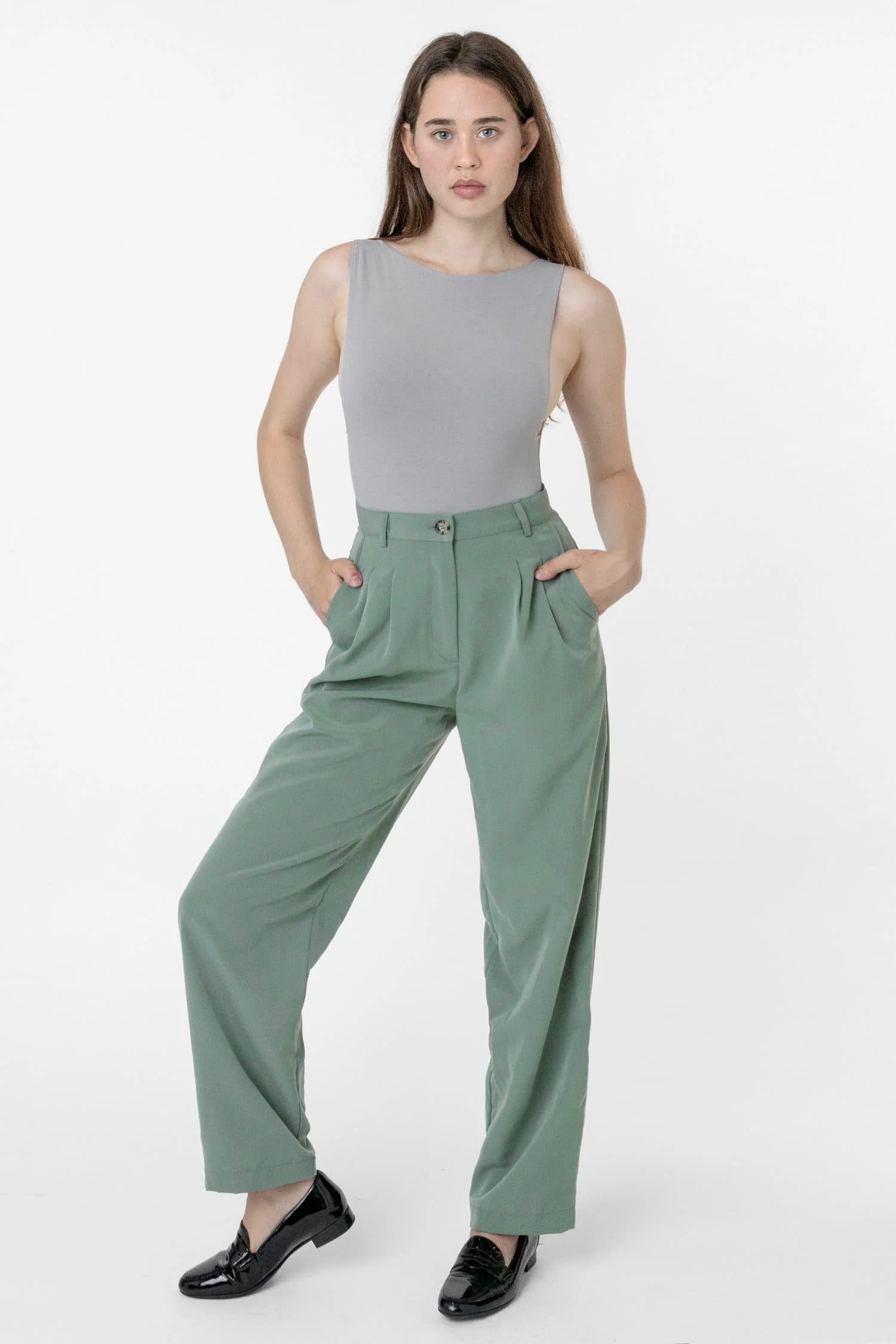 RSAPP350 - Poly Pleated Straight Leg Pant - Image 23