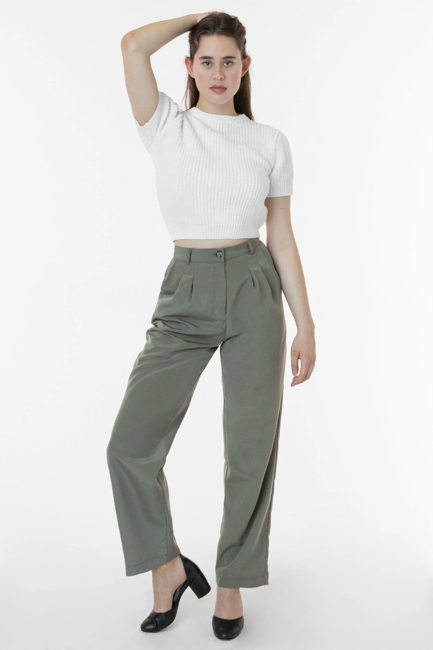 RSAPP350 - Poly Pleated Straight Leg Pant - Image 28