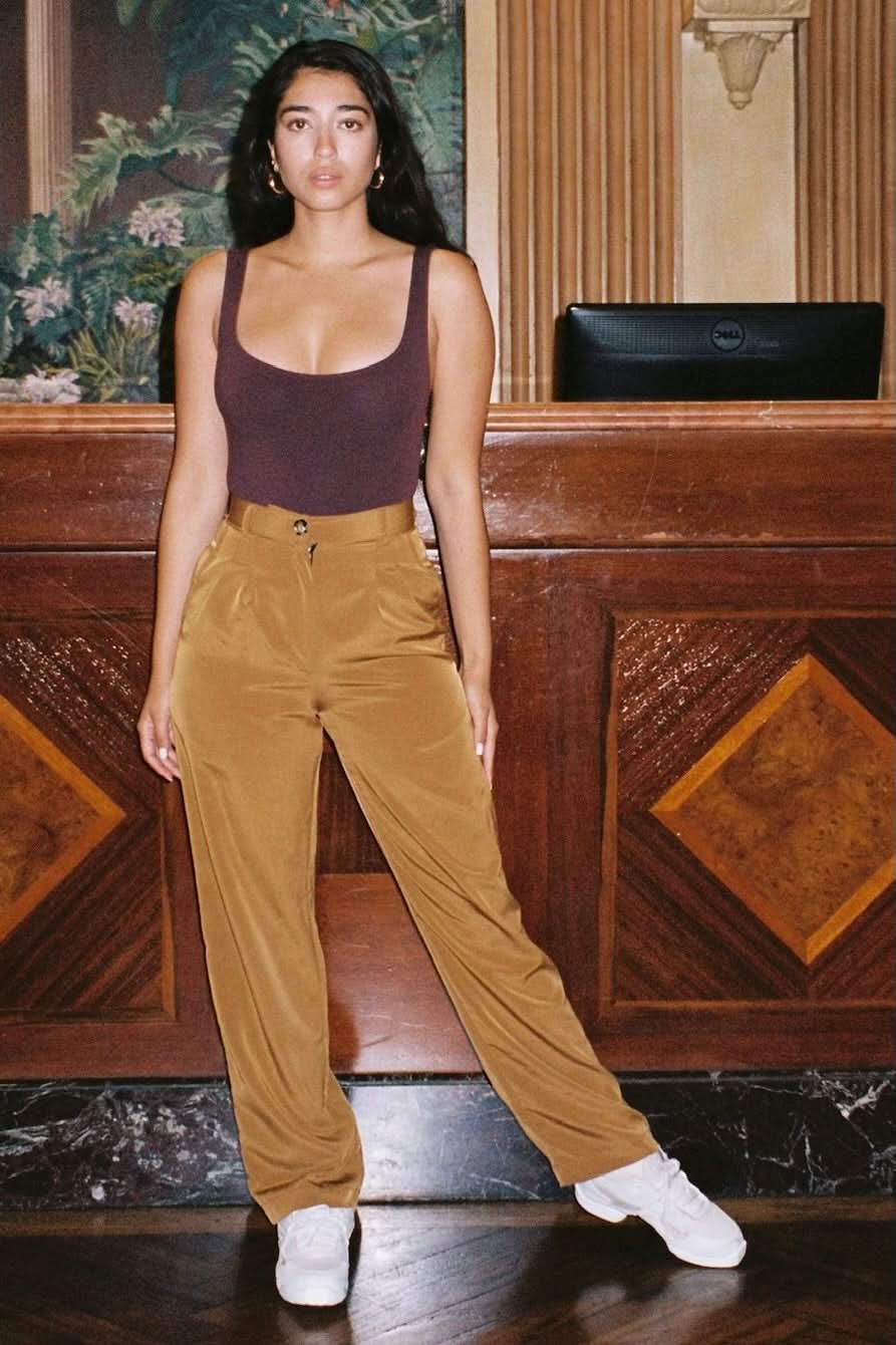 RSAPP350 - Poly Pleated Straight Leg Pant - Image 38