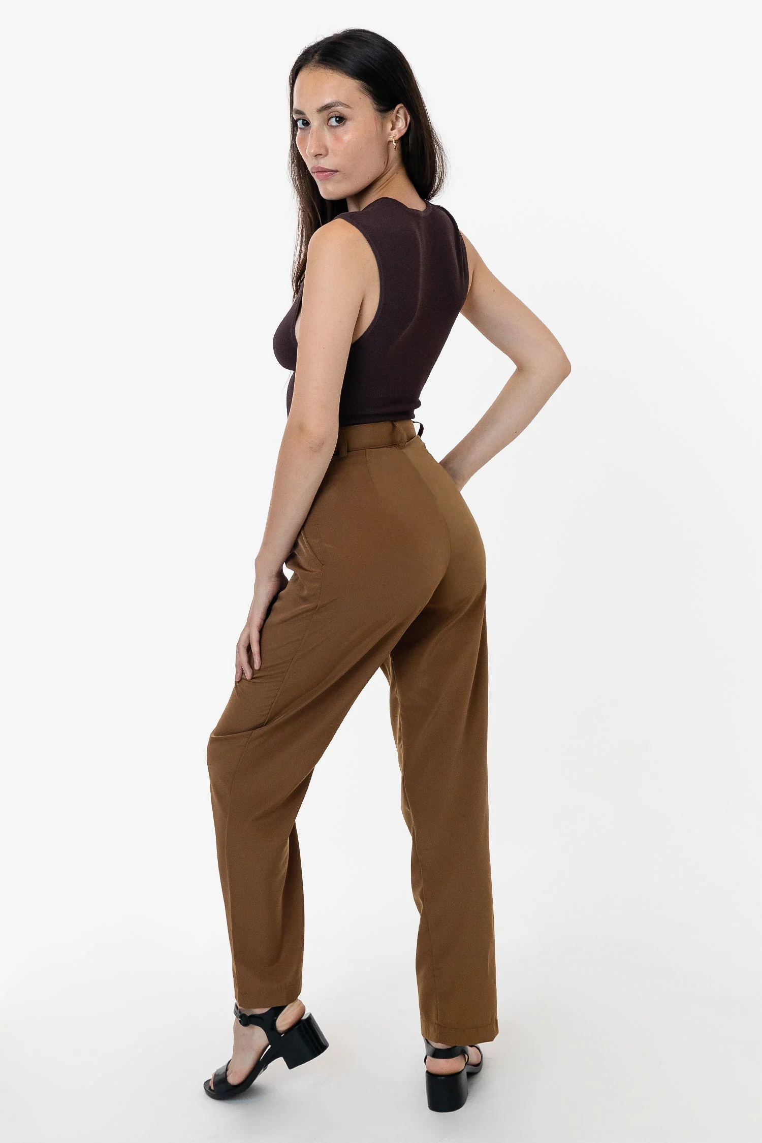 RSAPP350 - Poly Pleated Straight Leg Pant - Image 8
