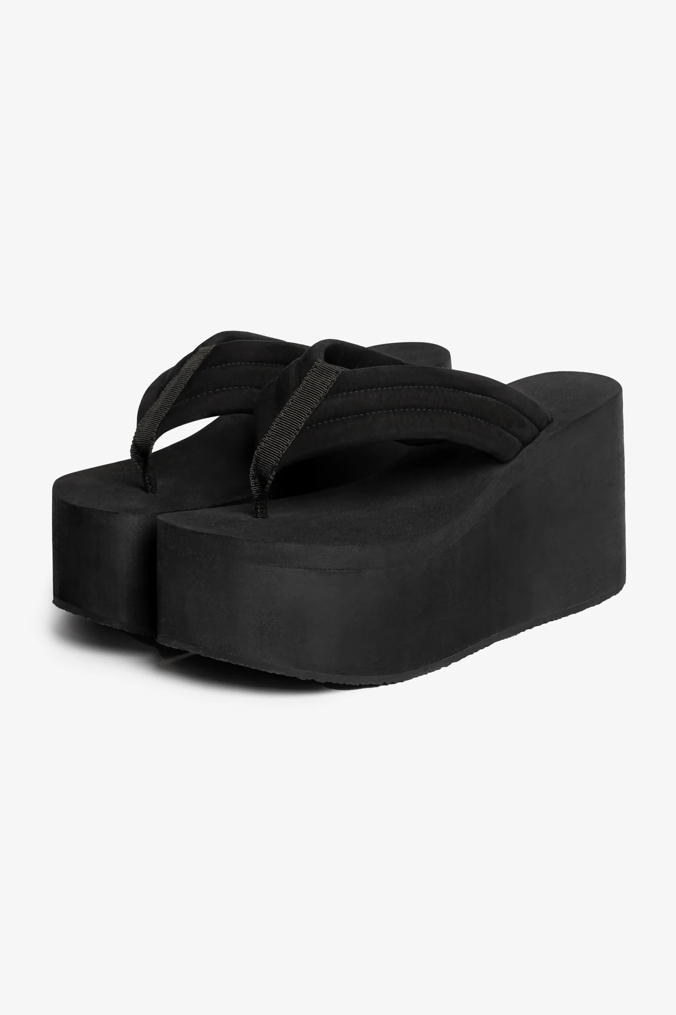 RSHOE01 - Platform Wedge Thong Sandal - Image 2