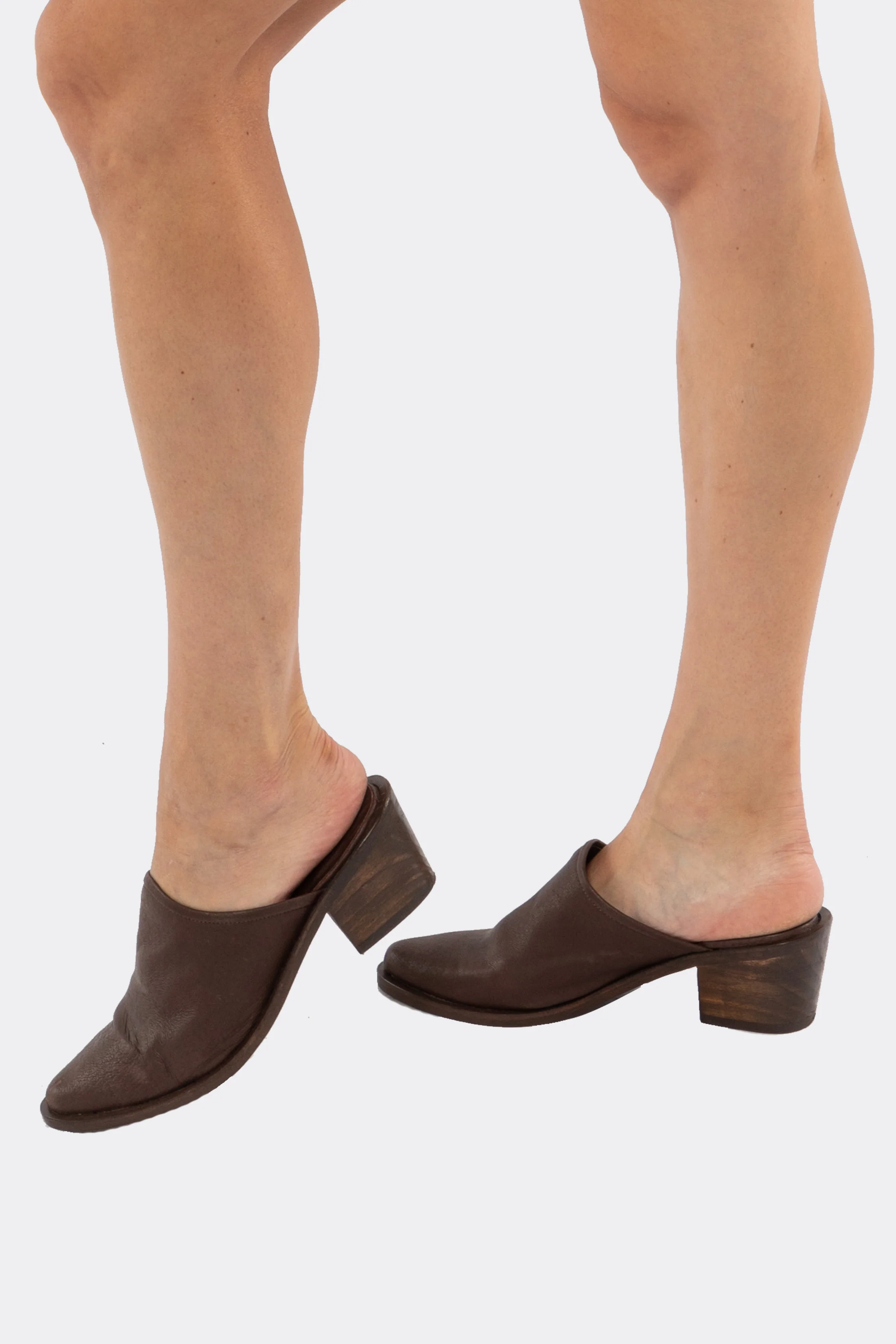 RSHOE02 - Leather Cowboy Mule - Image 12