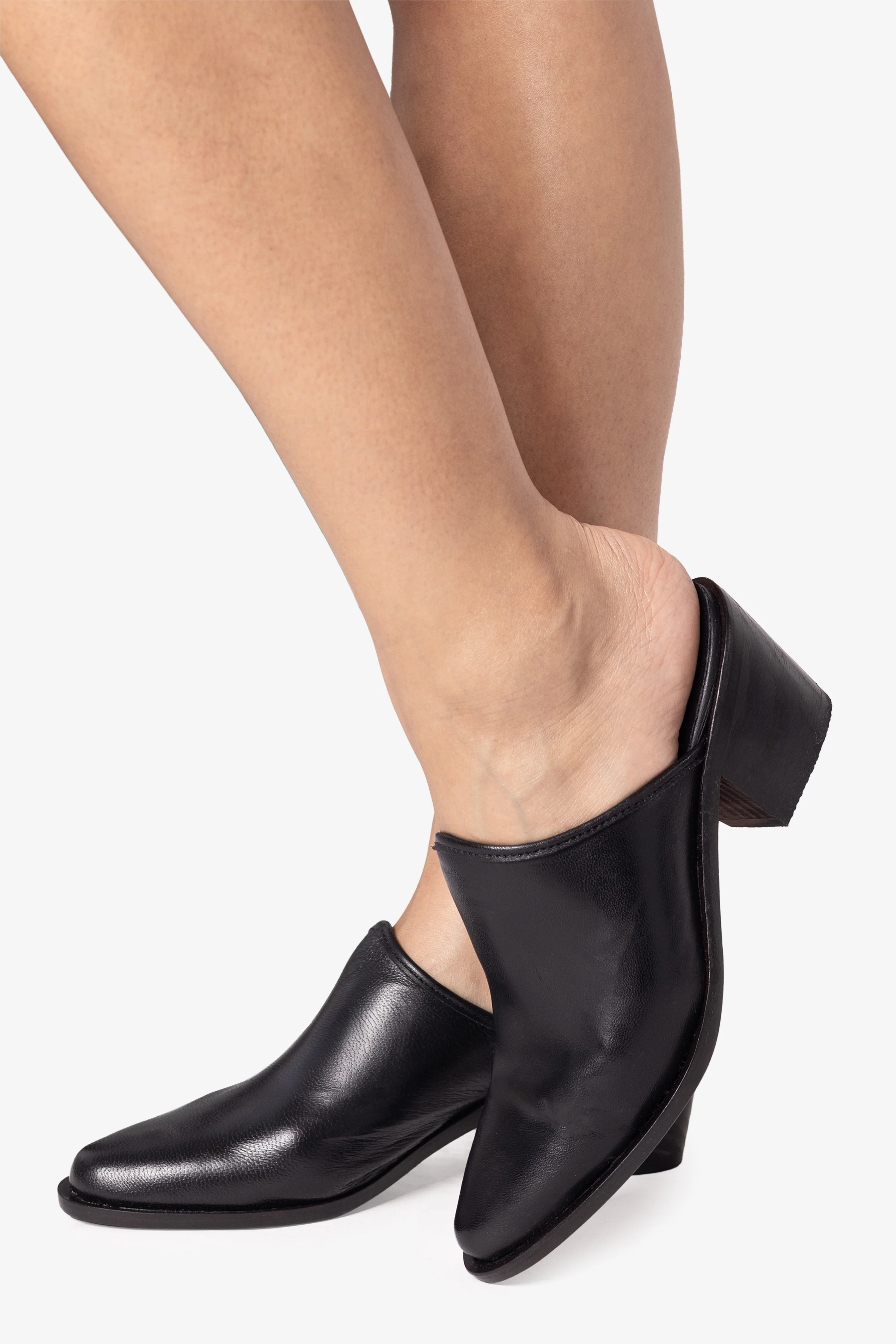 RSHOE02 - Leather Cowboy Mule - Image 20