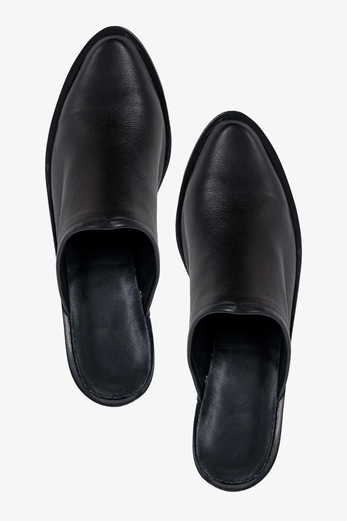 RSHOE02 - Leather Cowboy Mule - Image 4