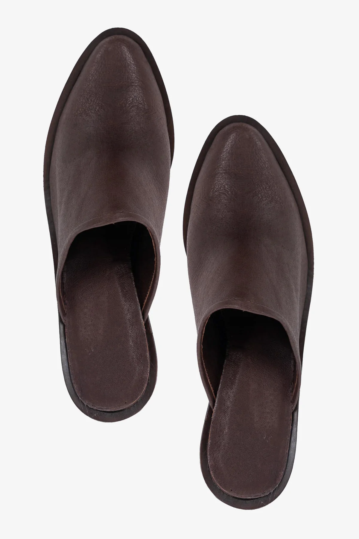 RSHOE02 - Leather Cowboy Mule - Image 6