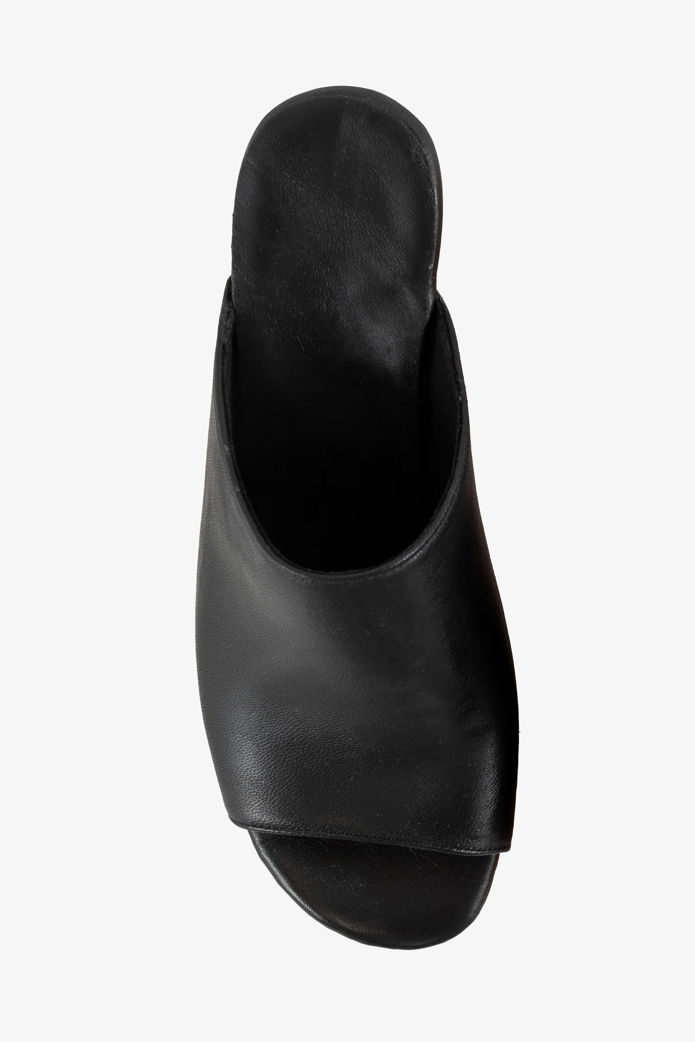 WOODSNDL05 - Leather Platform Mule - Image 32