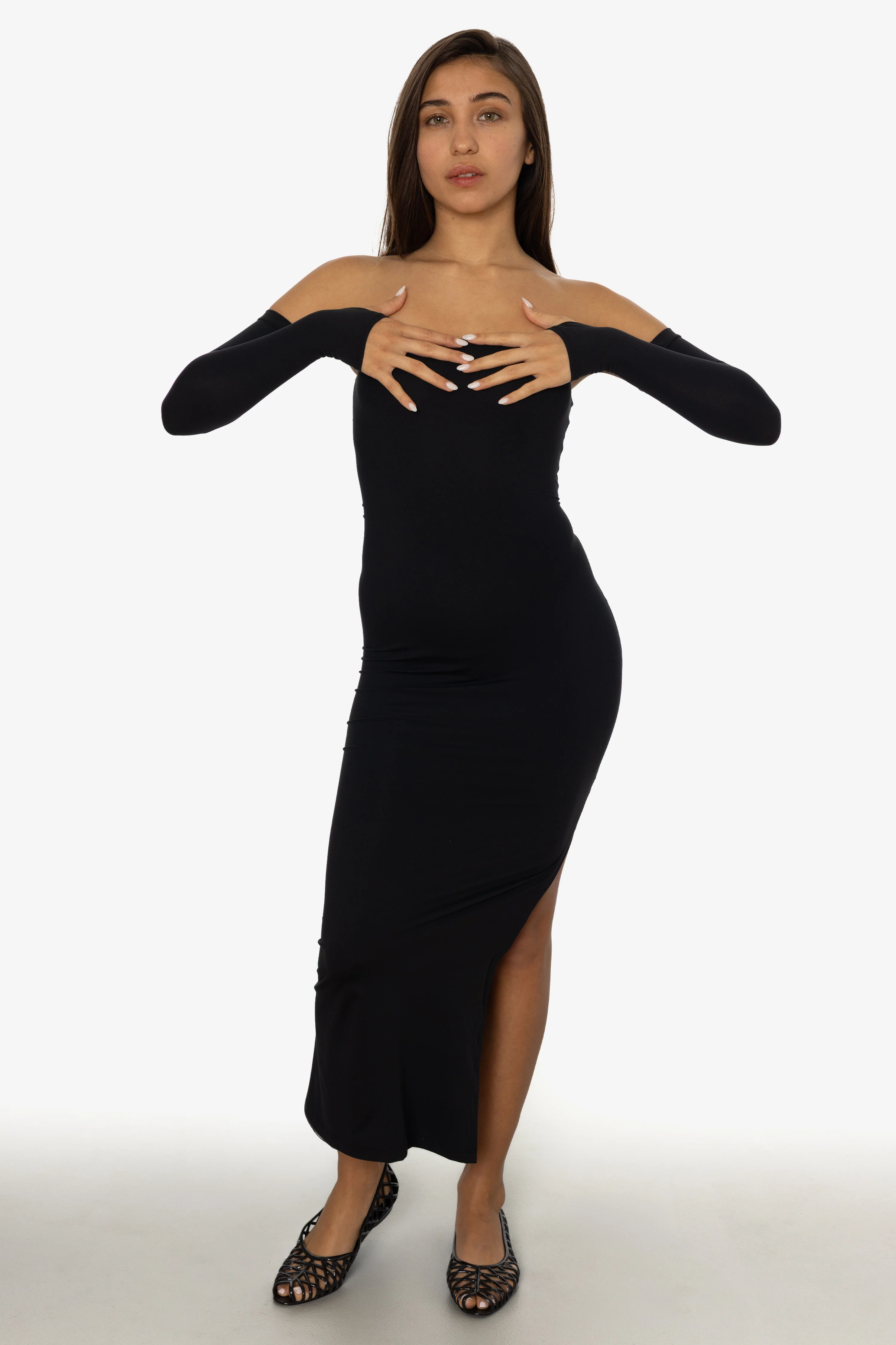 RSNJ100 - UPF40 Performance Jersey Maxi Tube Dress - Image 20