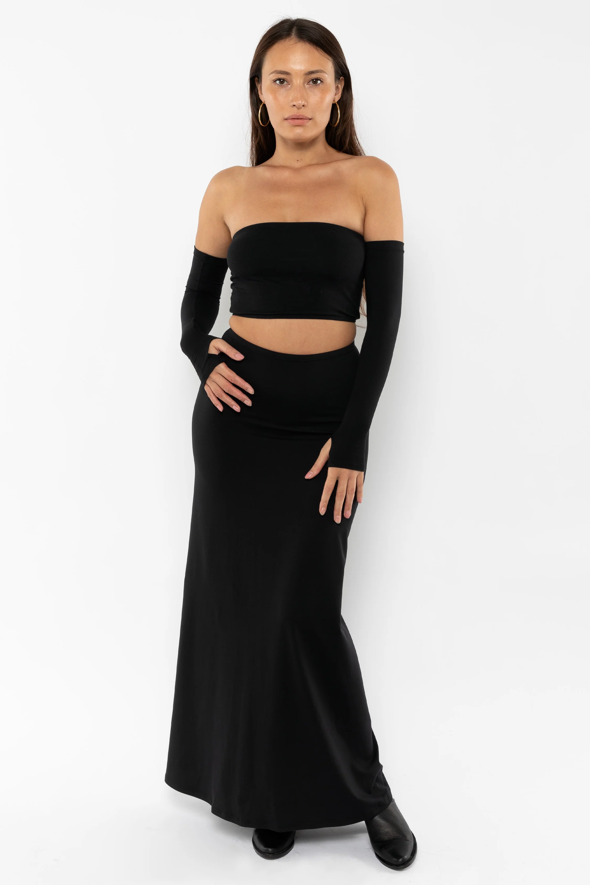 RSNJ103 - UPF40 Performance Jersey Maxi Skirt - Image 8