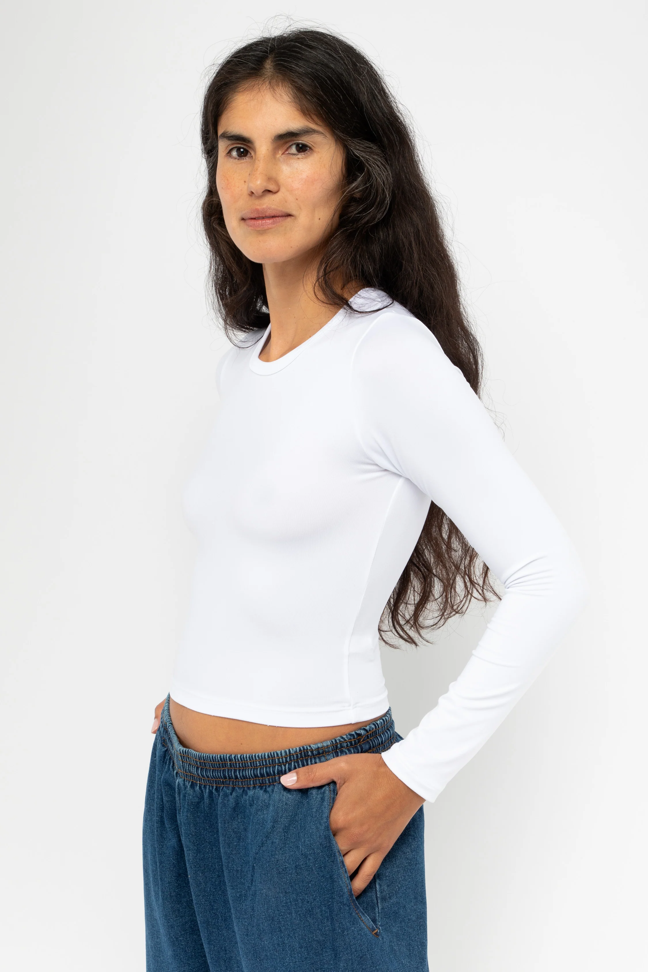 RSNJ107 - UPF40 Long Sleeve Crew Neck T-Shirt - Image 3