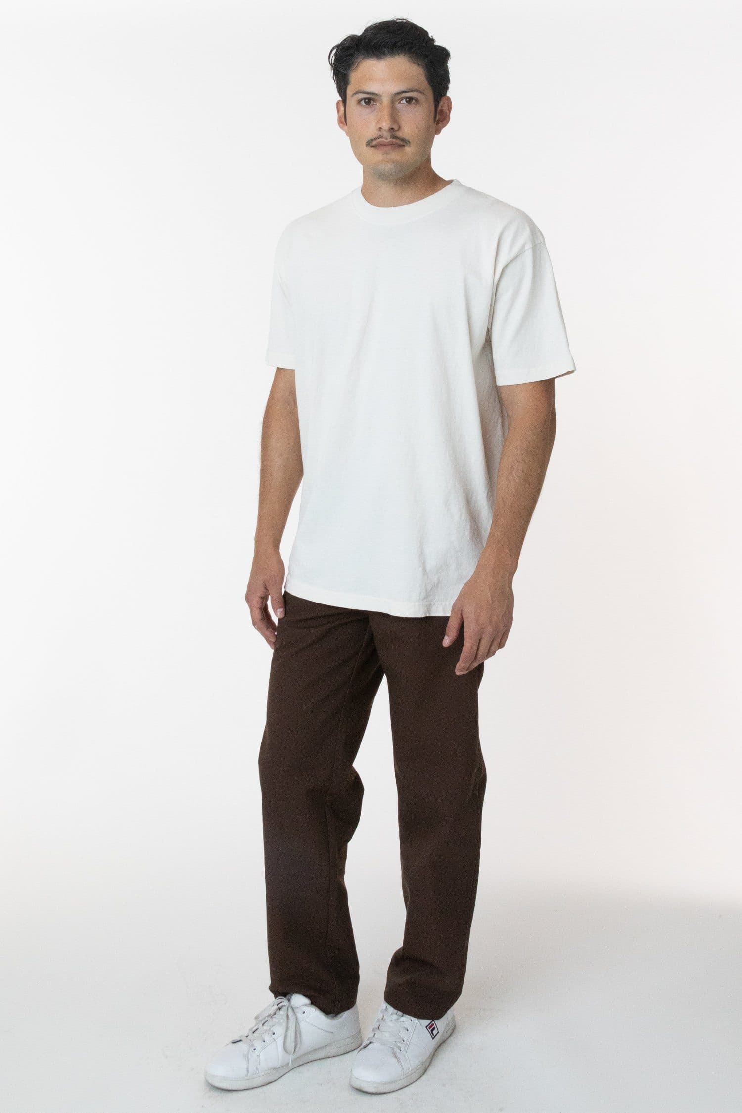 RTWL01 - Twill Work Pants Brown - Image 3