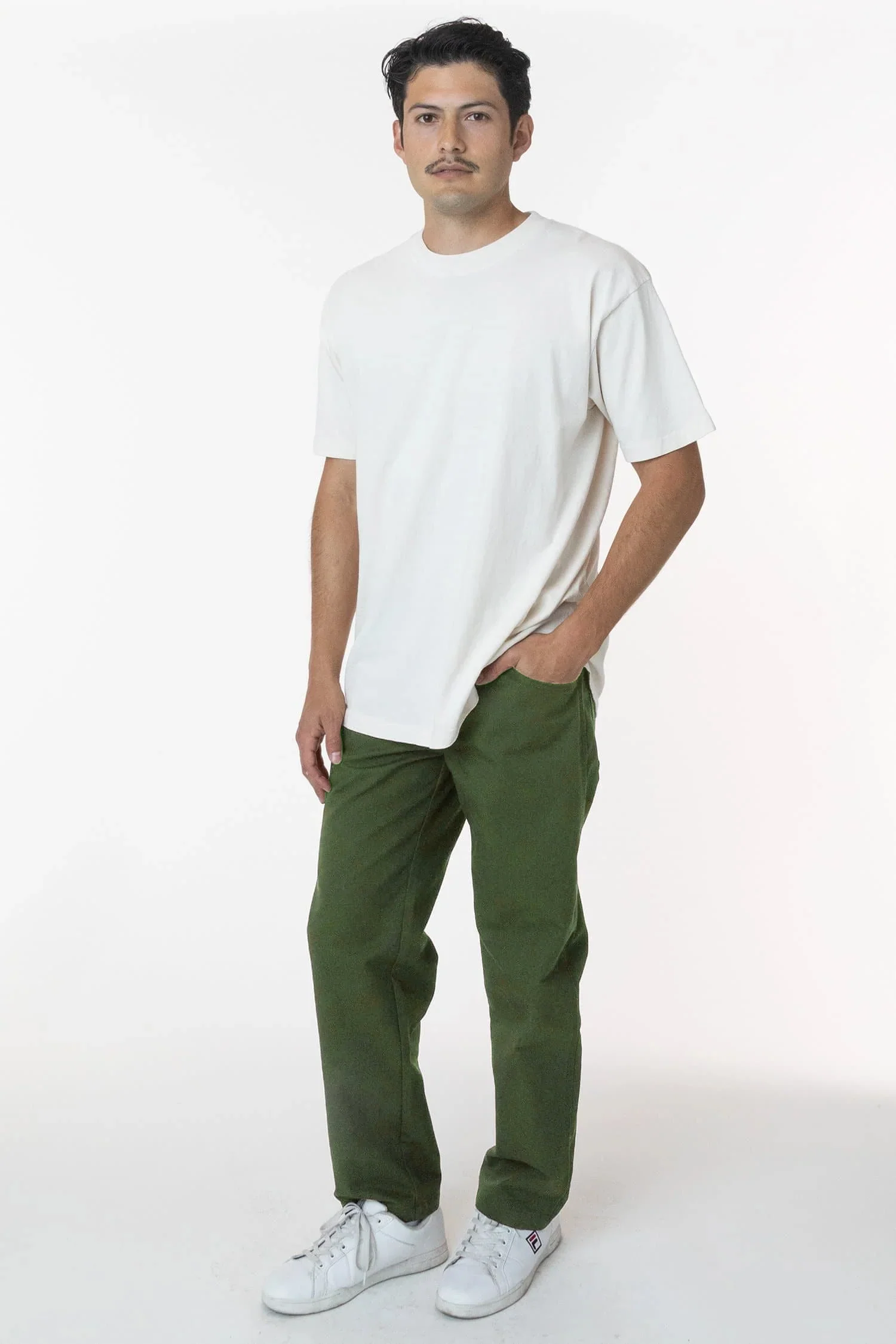 RTWL01 - Twill Work Pants Army - Image 5