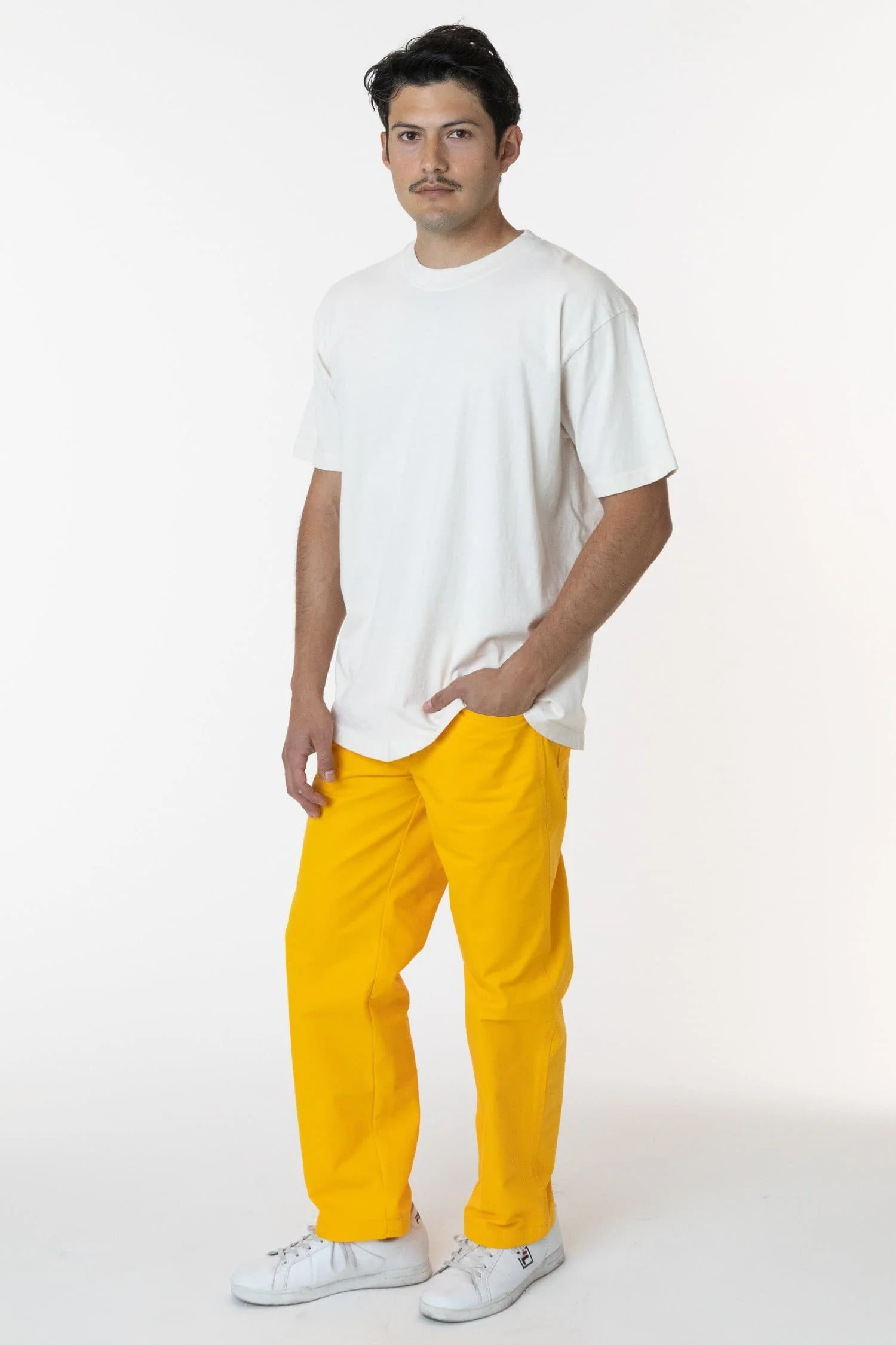 RTWL01 - Twill Work Pants Gold - Image 2