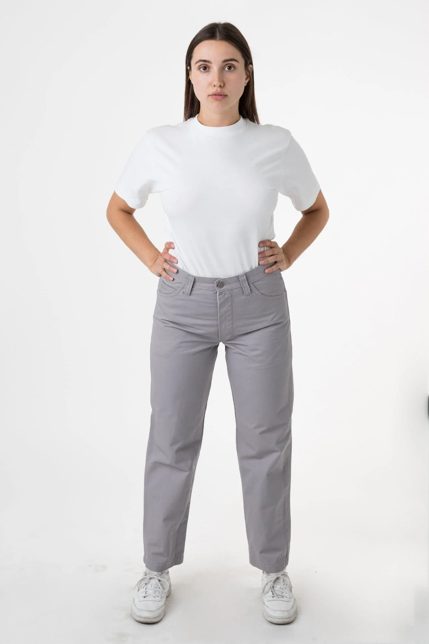 RTWL01 - Twill Work Pants Silver - Image 3