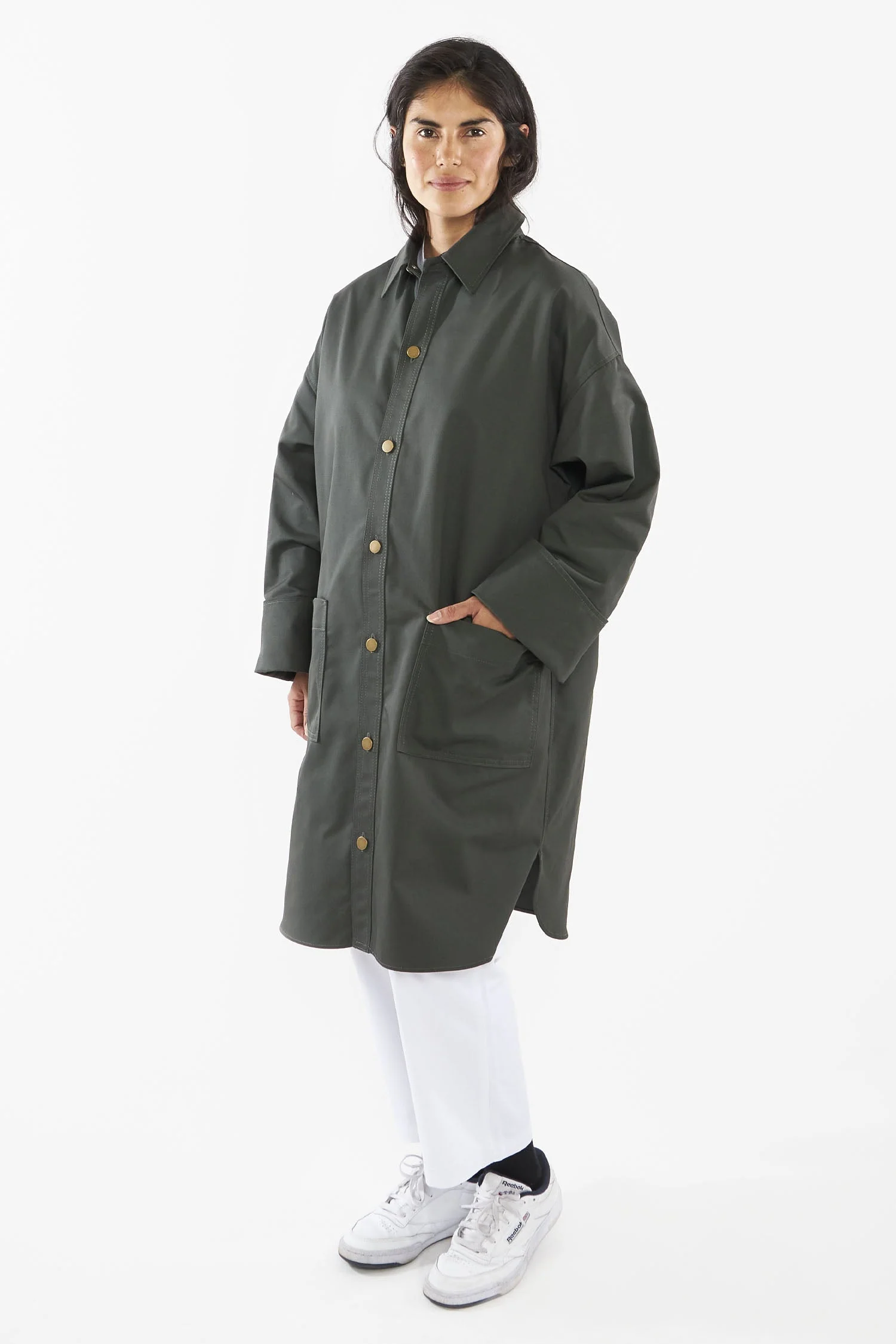 RTWL12 - Unisex Twill Mid Length Lab Coat - Image 17