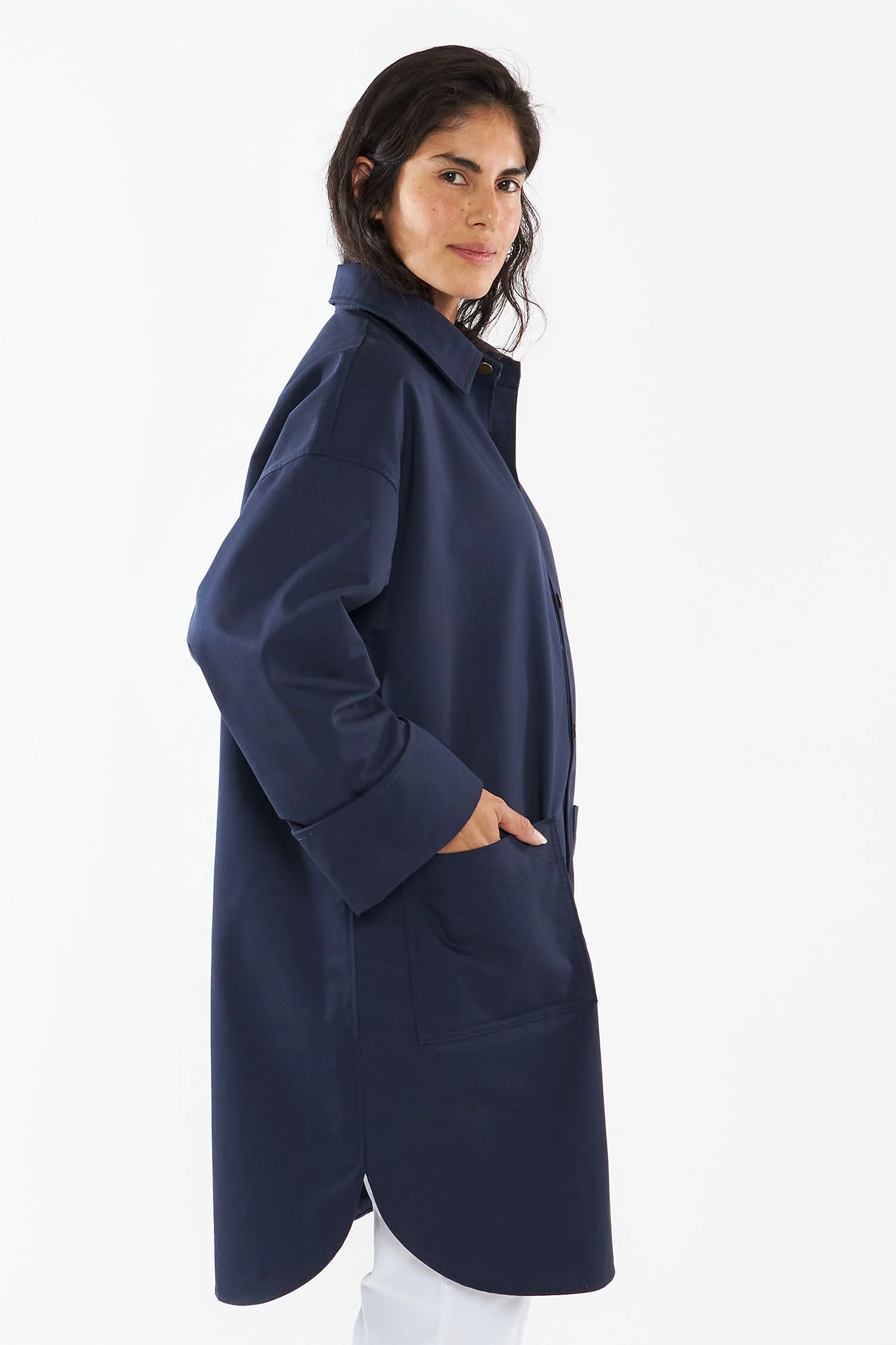 RTWL12 - Unisex Twill Mid Length Lab Coat - Image 5