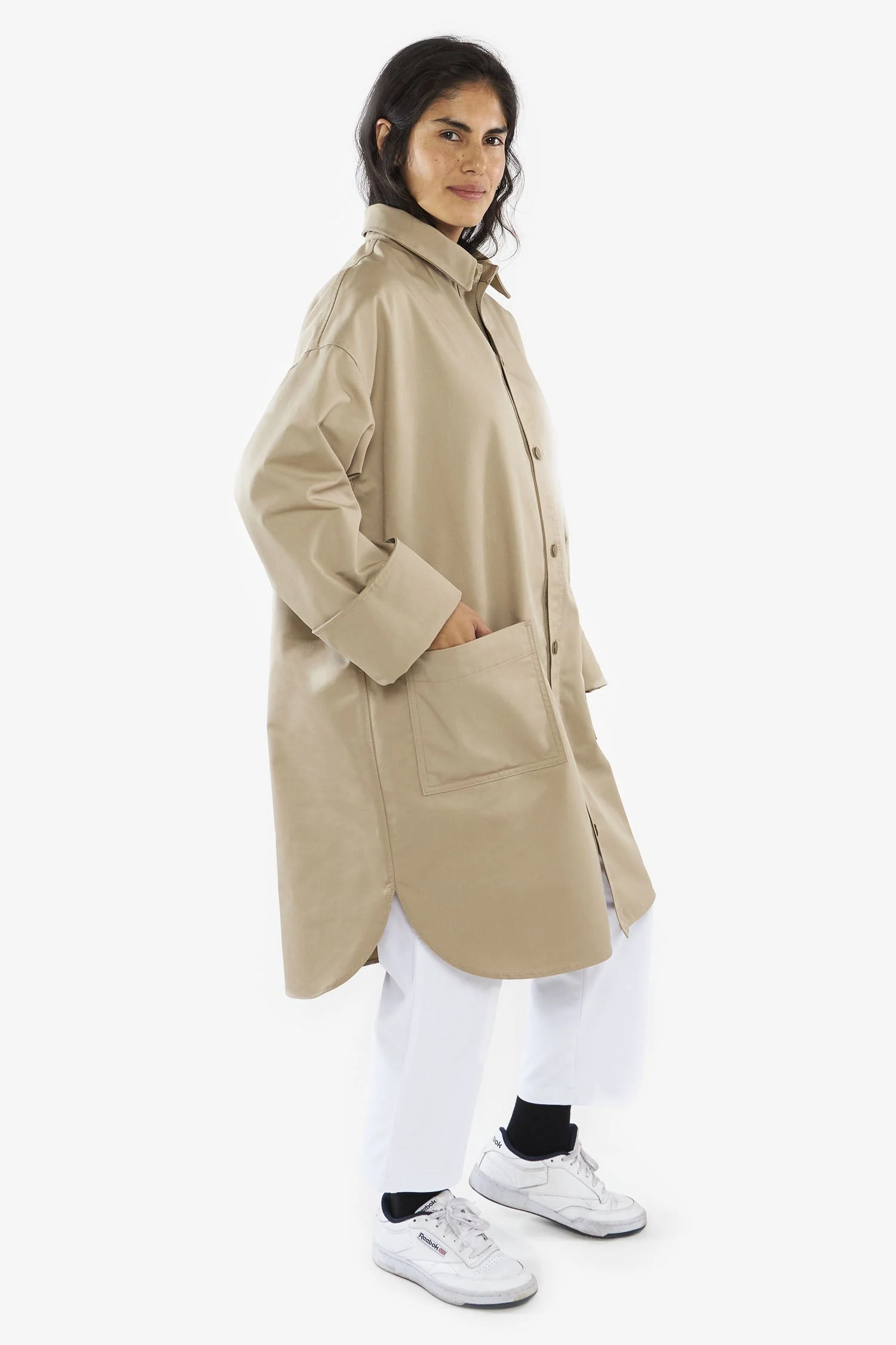 RTWL12 - Unisex Twill Mid Length Lab Coat - Image 6