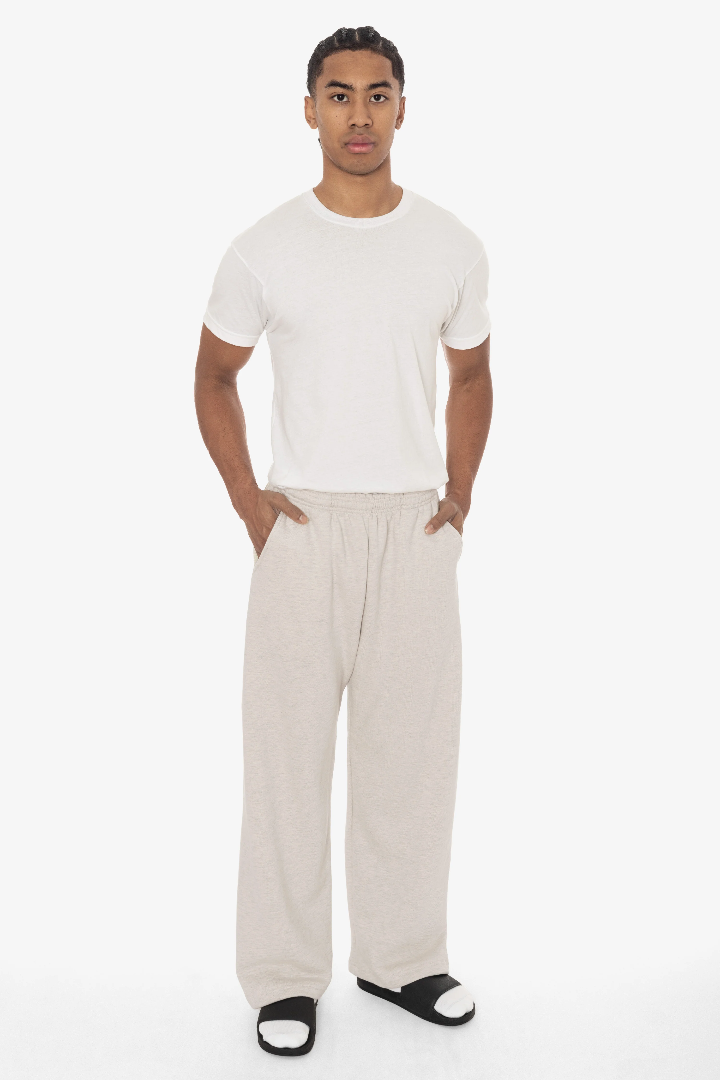 SF1045 - 12 oz Scour Fleece Open Bottom Sweatpants - Image 12