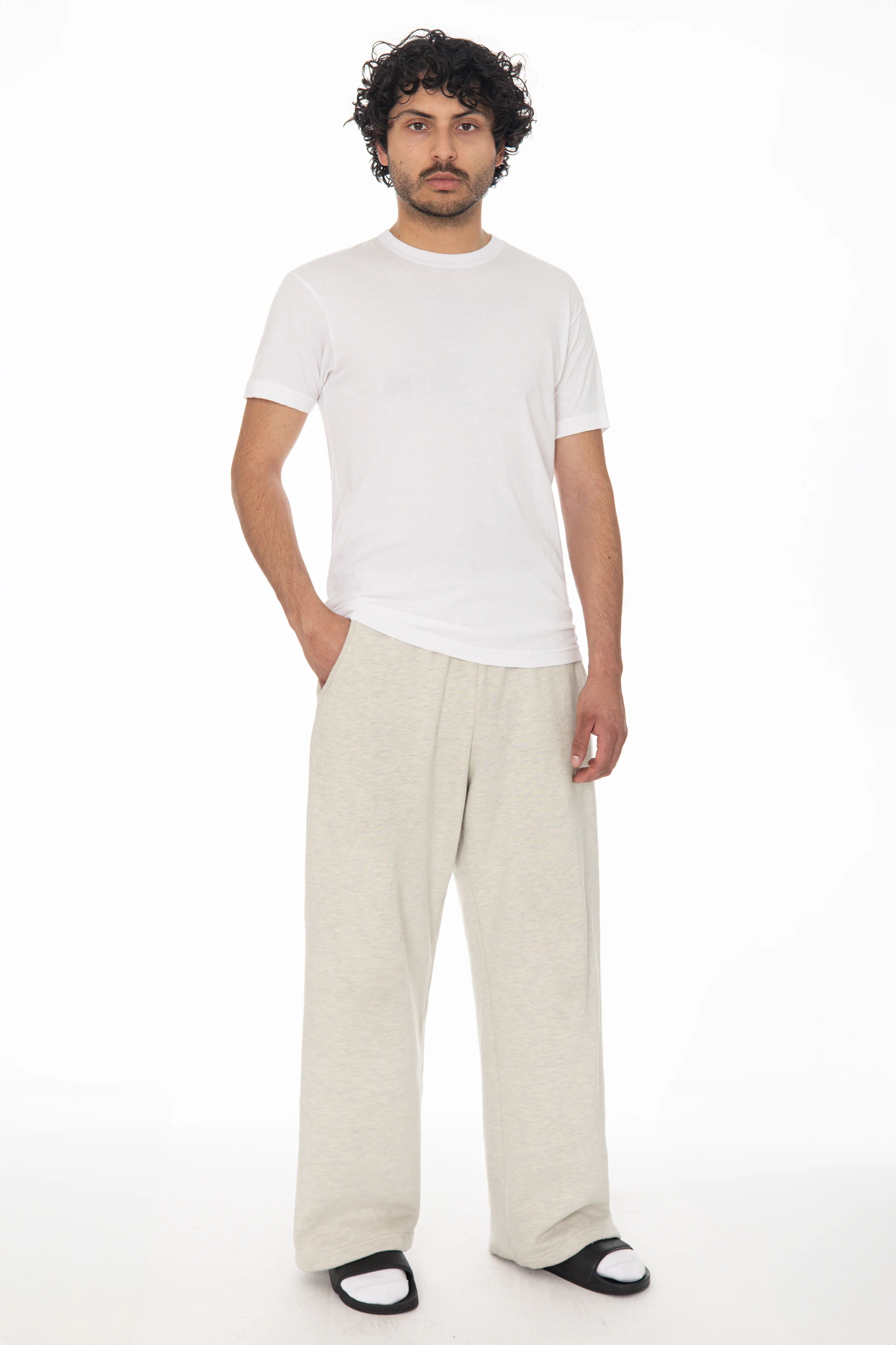 SF1045 - 12 oz Scour Fleece Open Bottom Sweatpants - Image 21