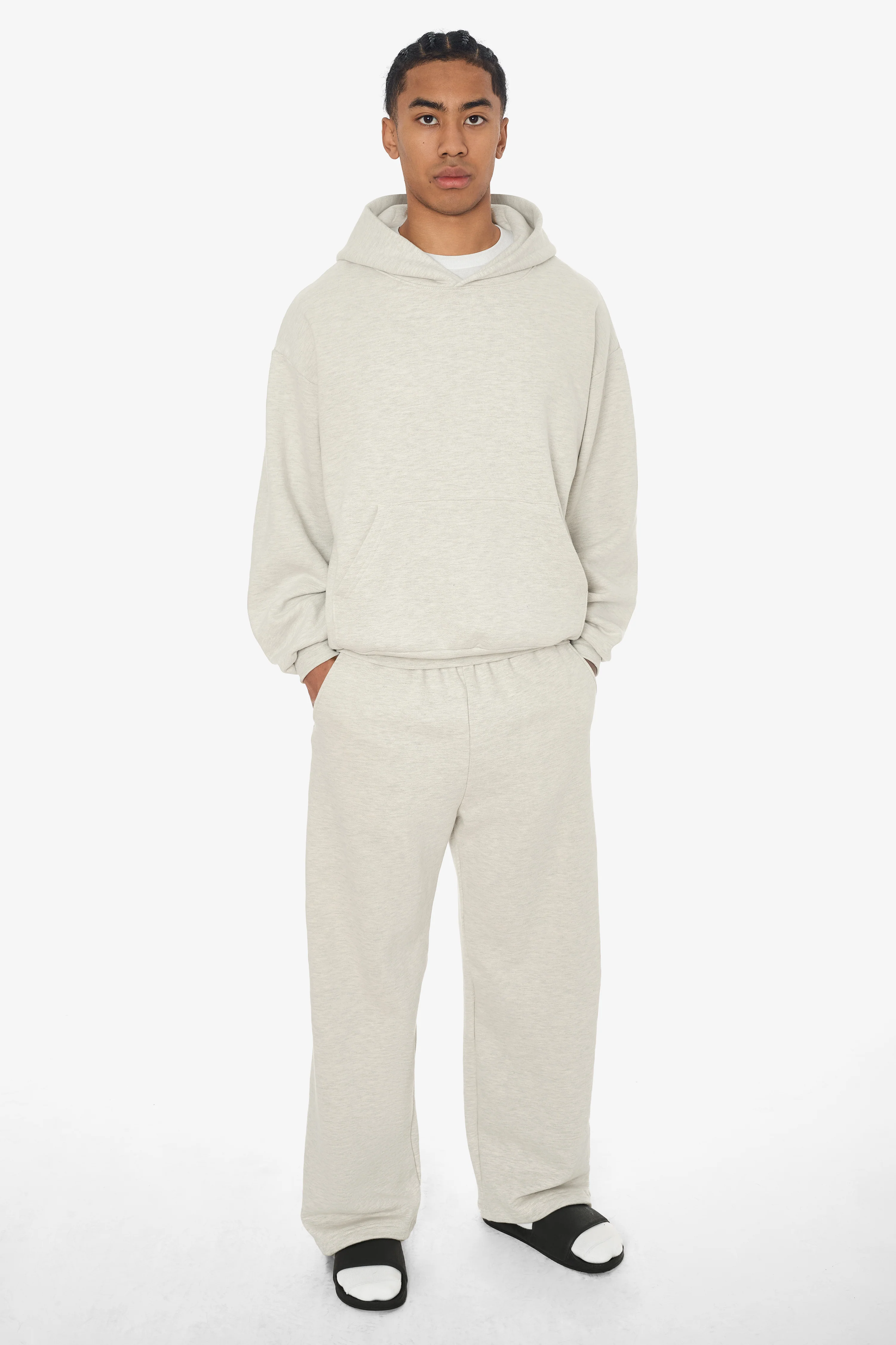 SF1045 - 12 oz Scour Fleece Open Bottom Sweatpants - Image 3
