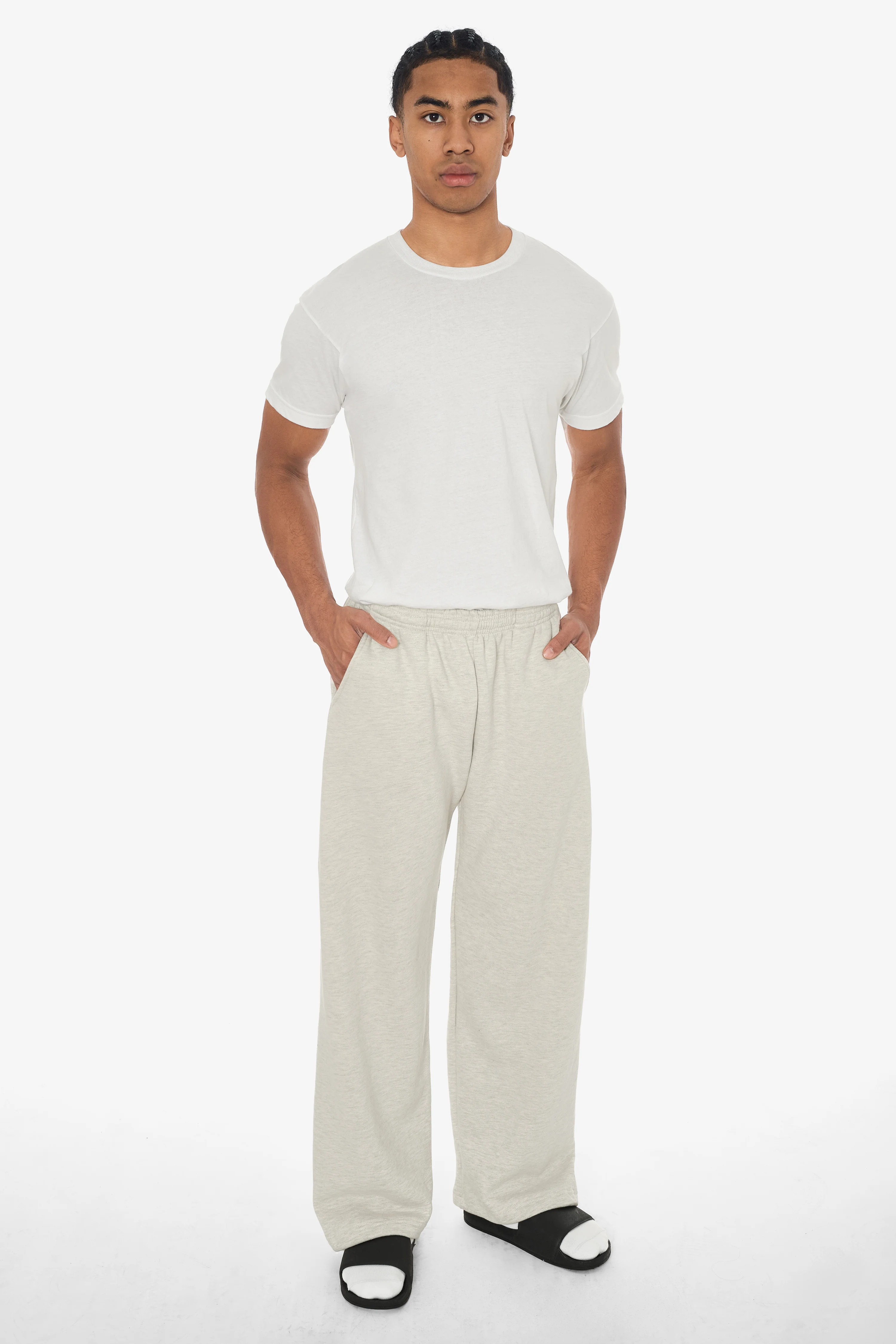 SF1045 - 12 oz Scour Fleece Open Bottom Sweatpants - Image 4