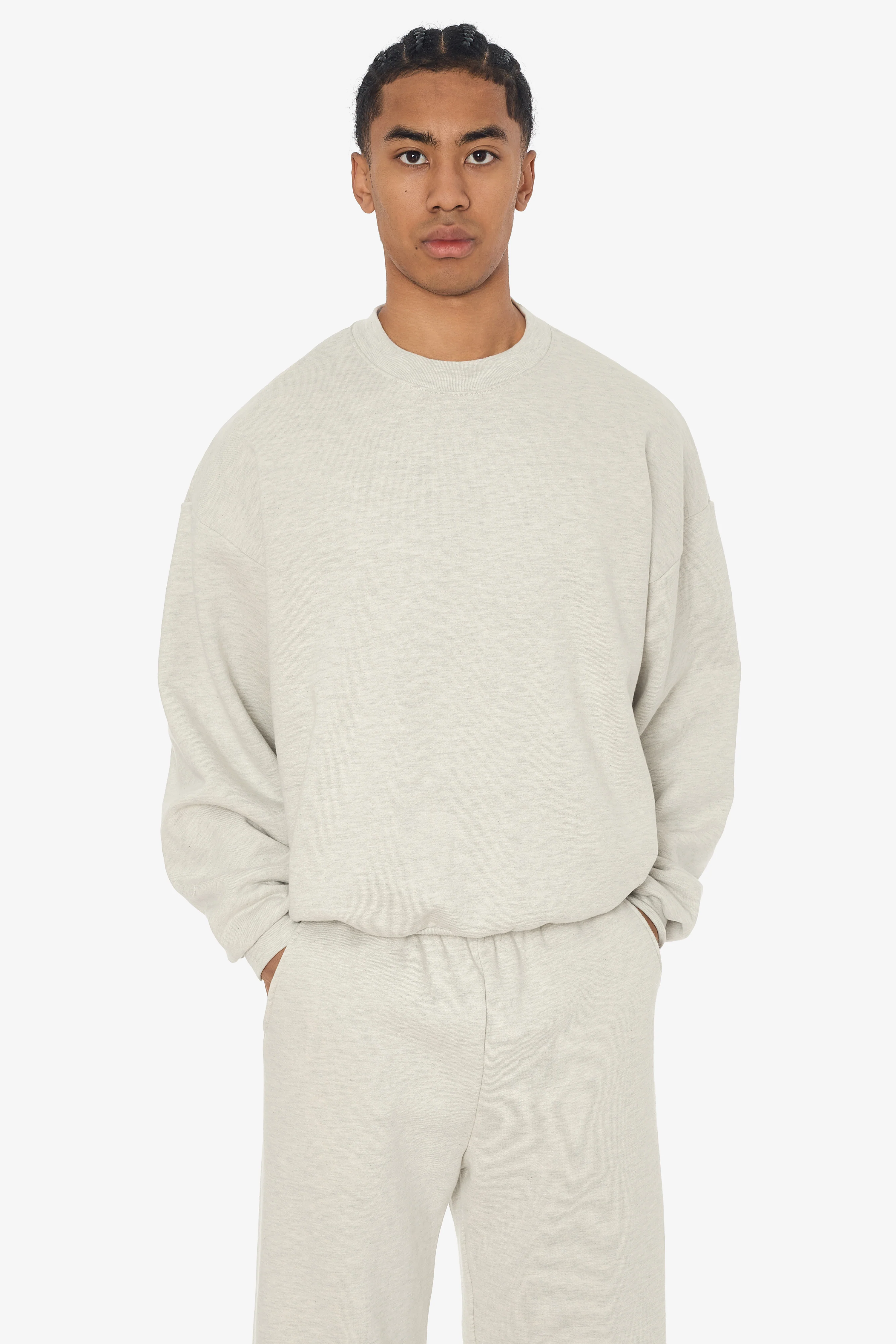 SF1047 - 12oz. Scour Fleece Wide Crewneck - Image 3