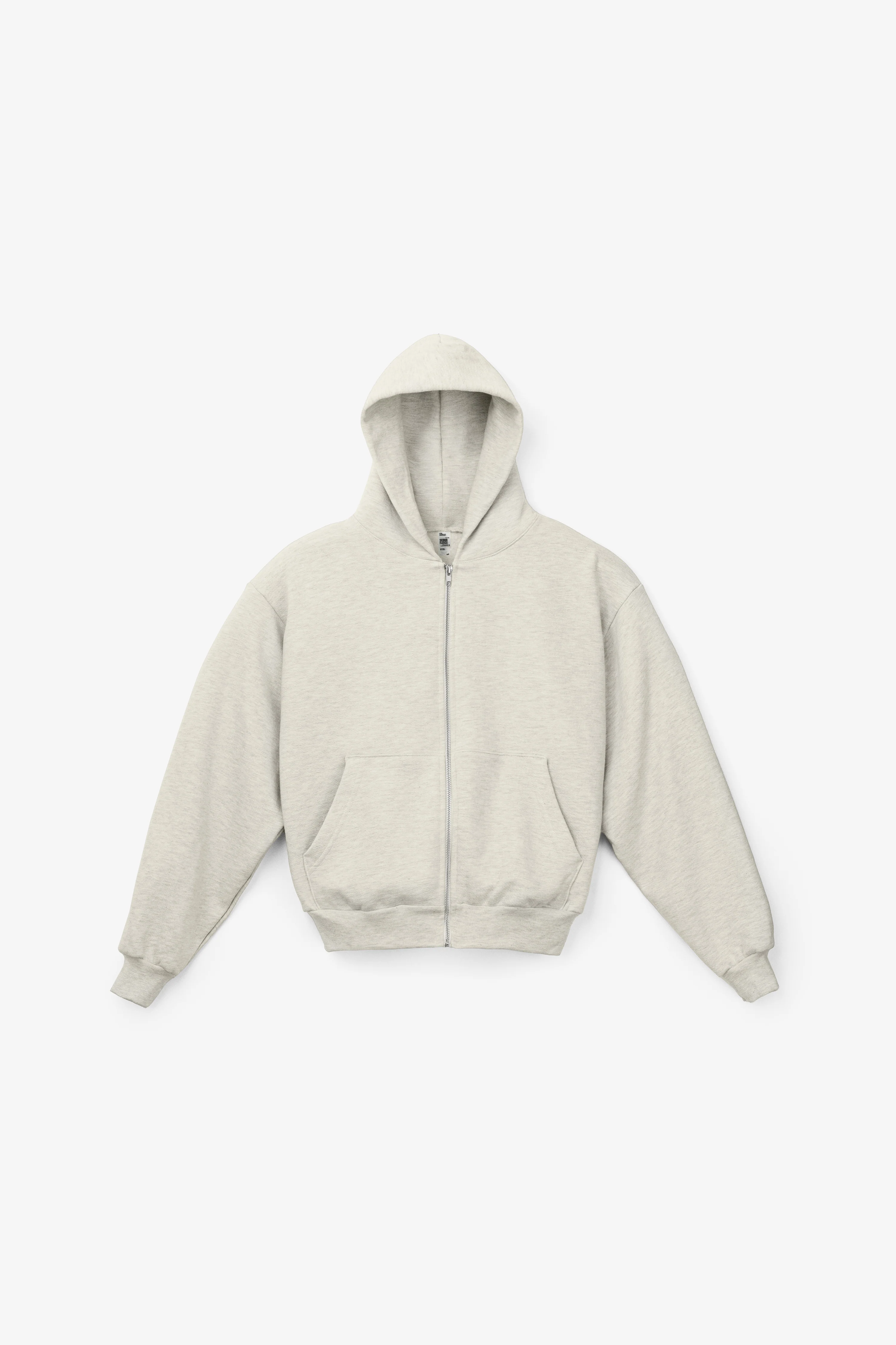 SF410 - 12oz Scour Fleece Cropped Zip Up Hoodie - Image 7