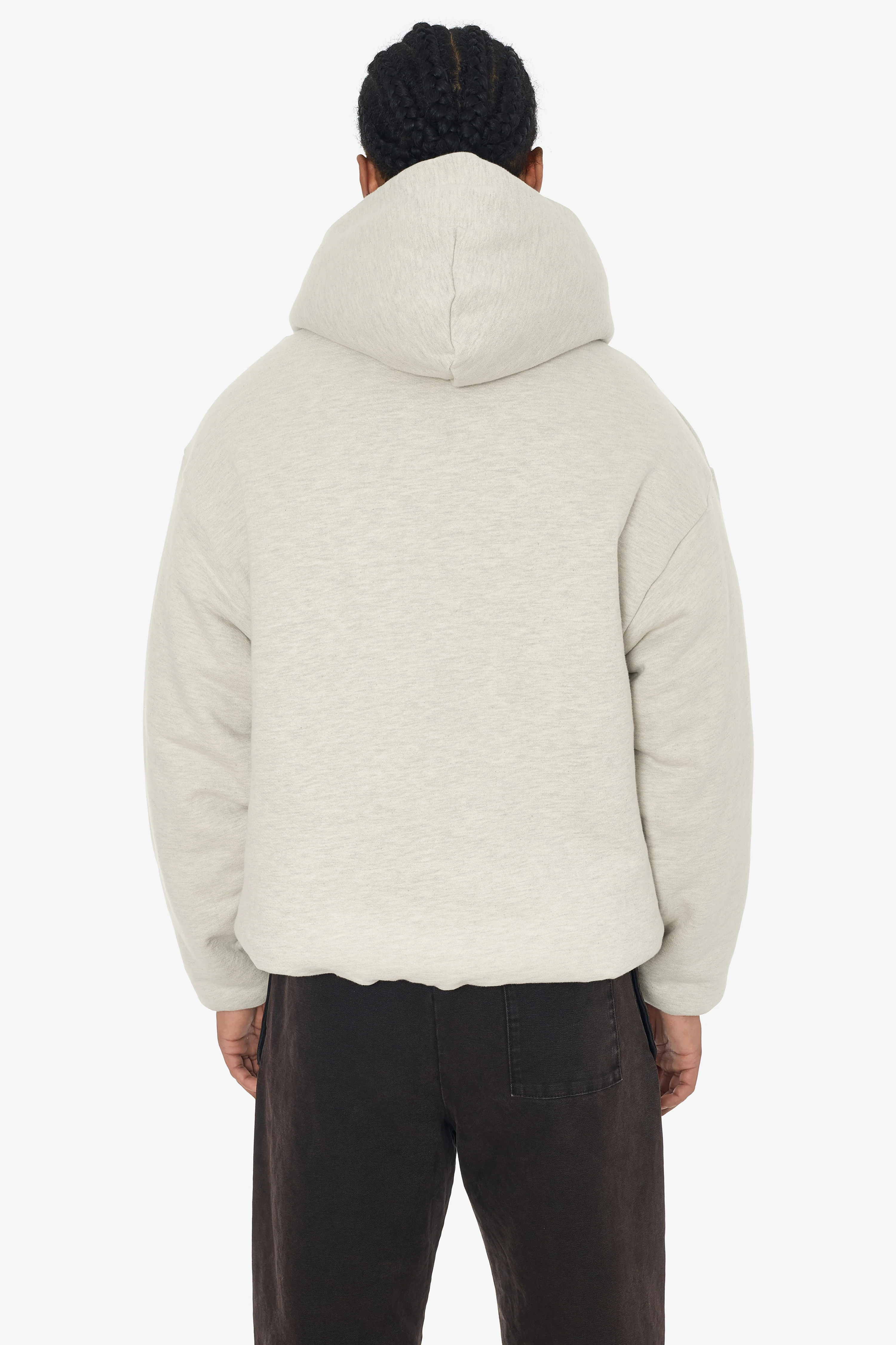 SF4249 - Scour Fleece Puffy Hoodie - Image 4