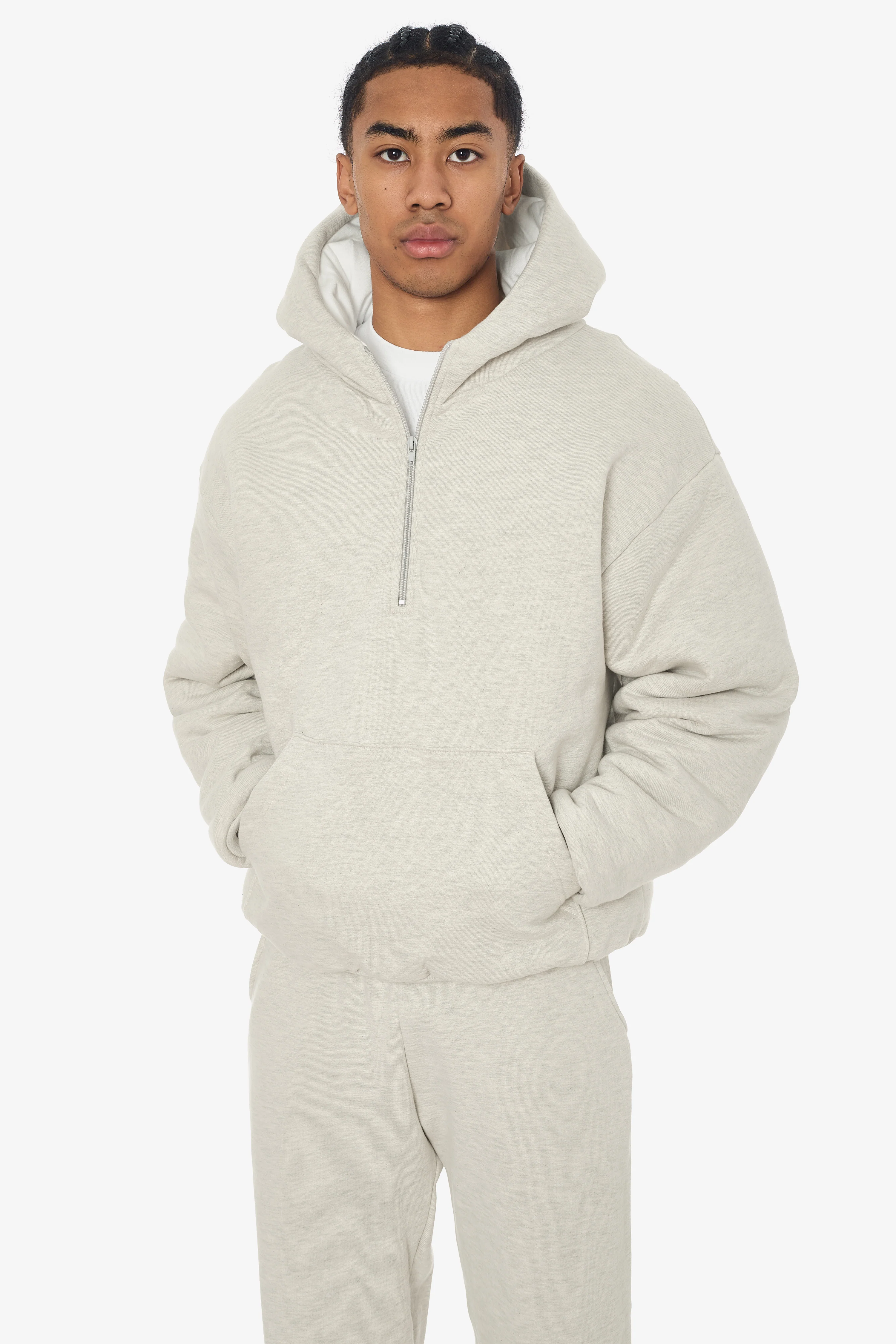 SF4249 - Scour Fleece Puffy Hoodie - Image 6