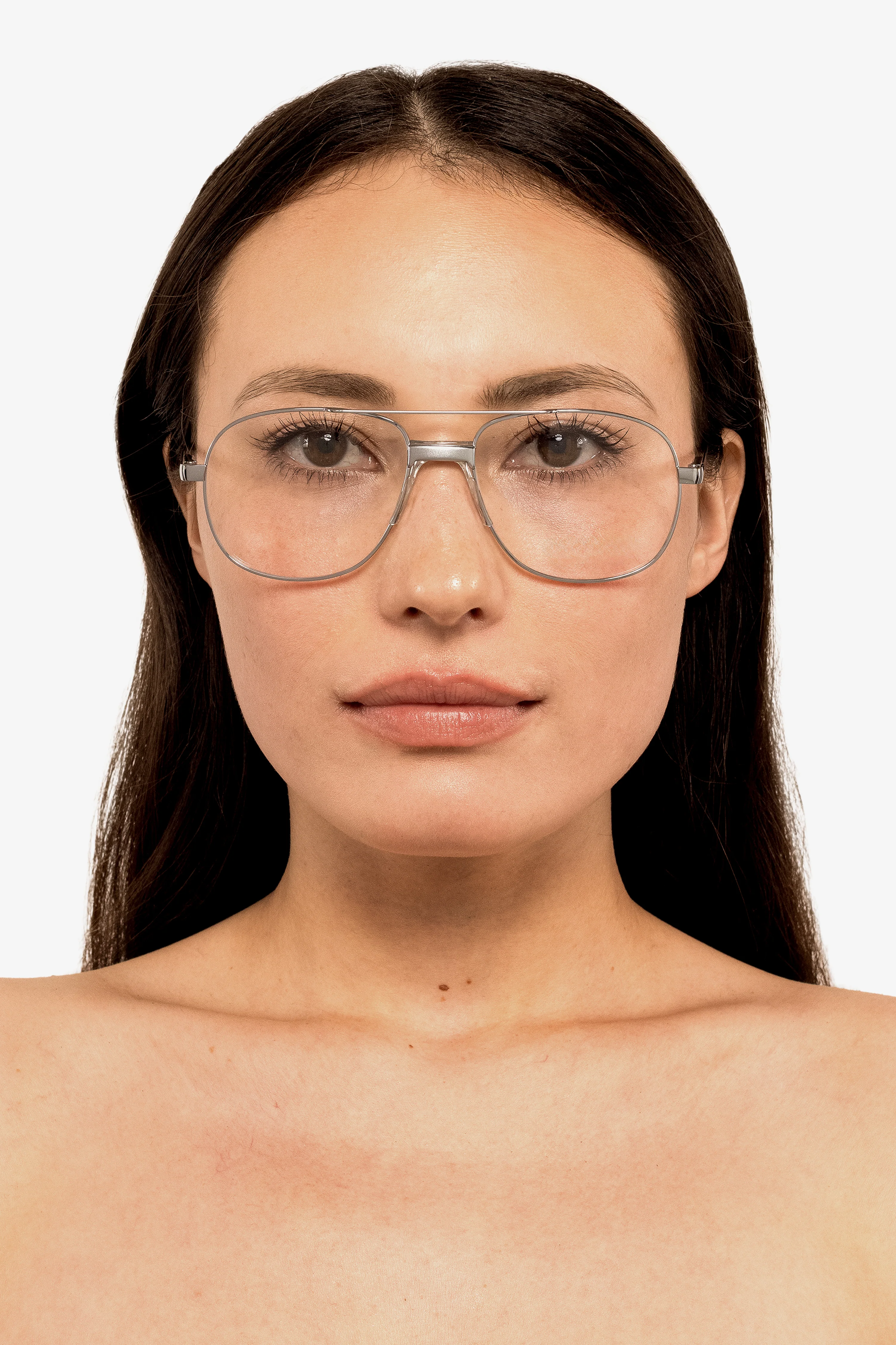 SGMETAL - Unisex Chrome Aviator Glasses - Image 5